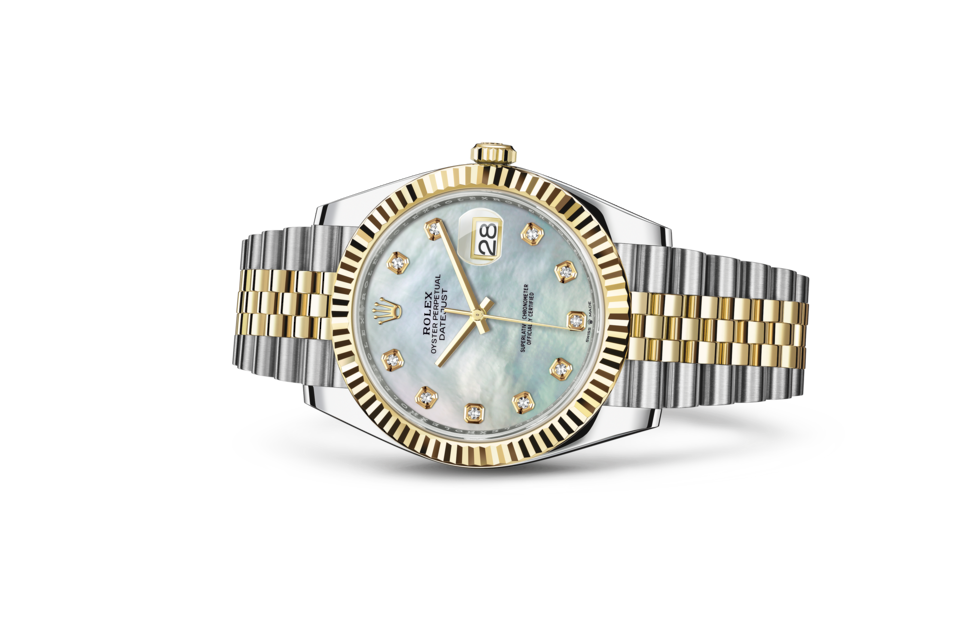 Rolex Datejust in Oystersteel and gold 
