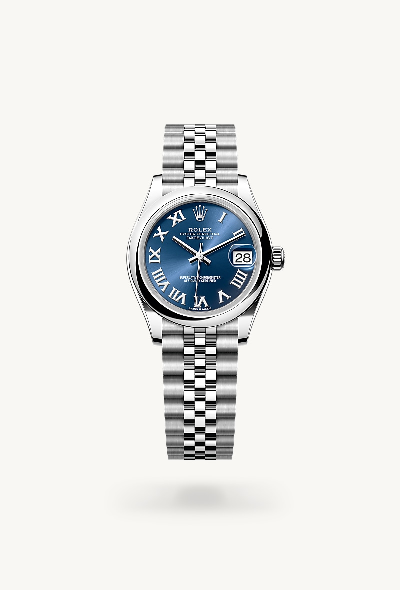 rolex datejust in oystersteel, m278240-0018 - ben bridge