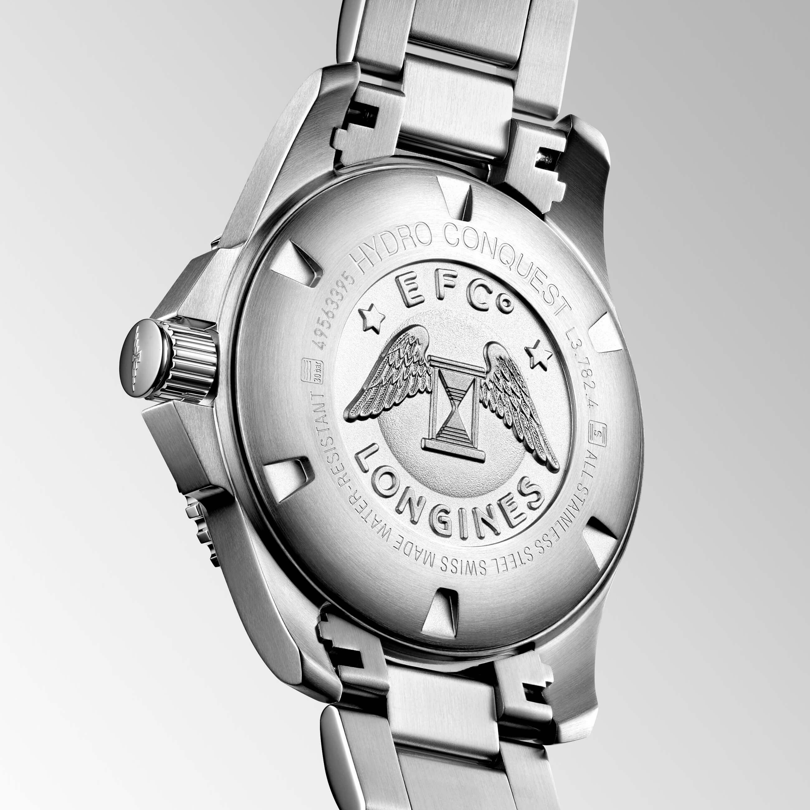 Longines HydroConquest Sunray Gray Dial Watch, 43mm