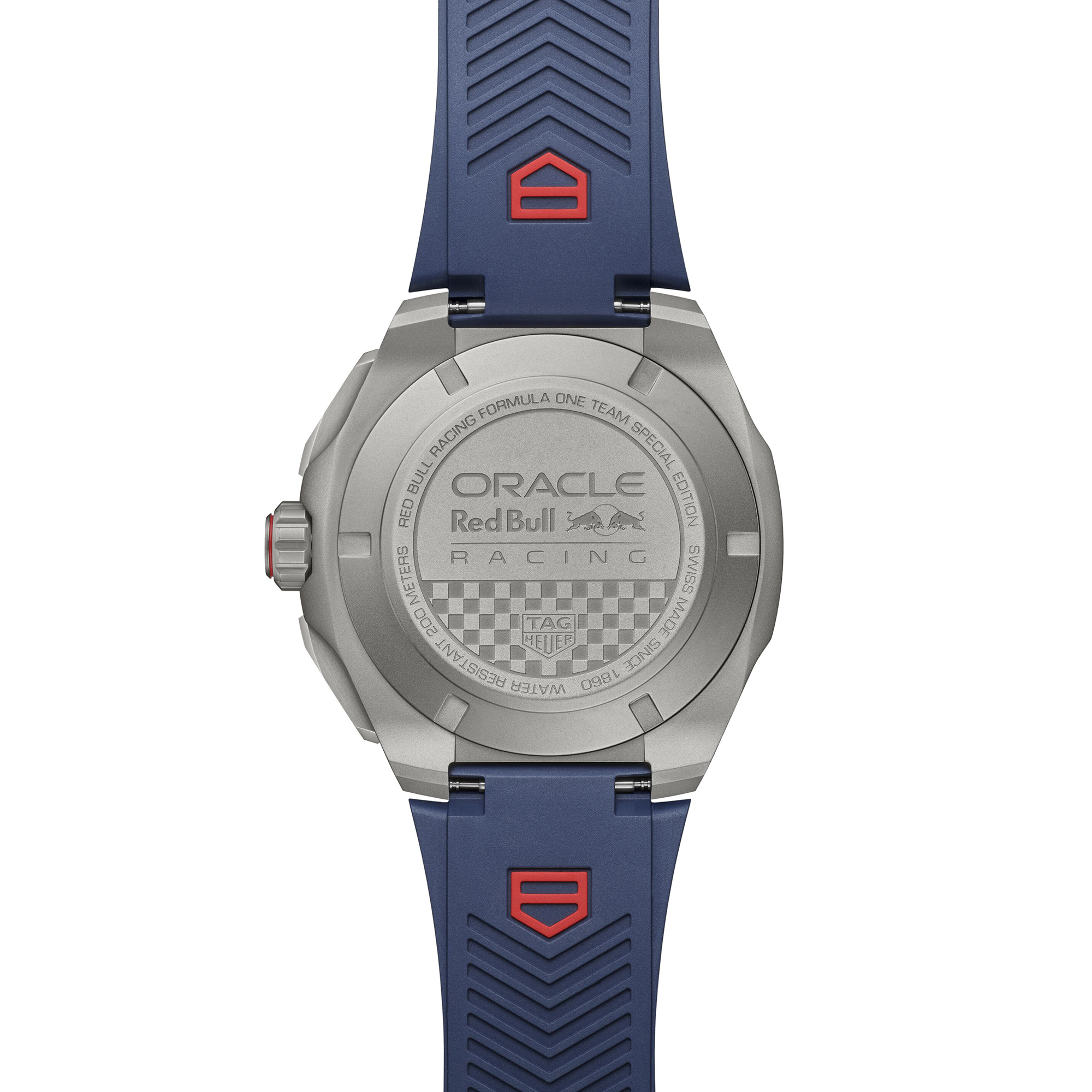 TAG Heuer Formula 1 Chronograph X Oracle Red Bull Racing Blue Dial Watch, 44mm