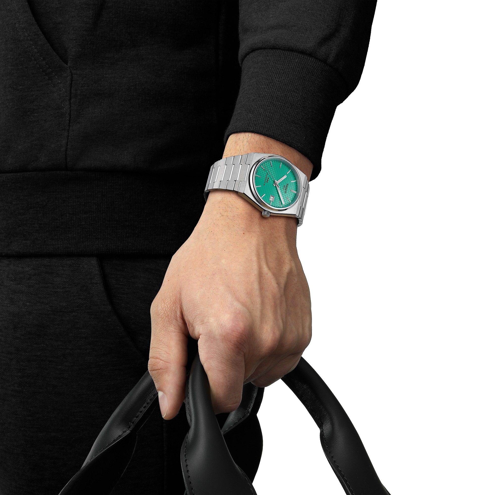 TISSOT PRX Green Dial Watch, 40mm