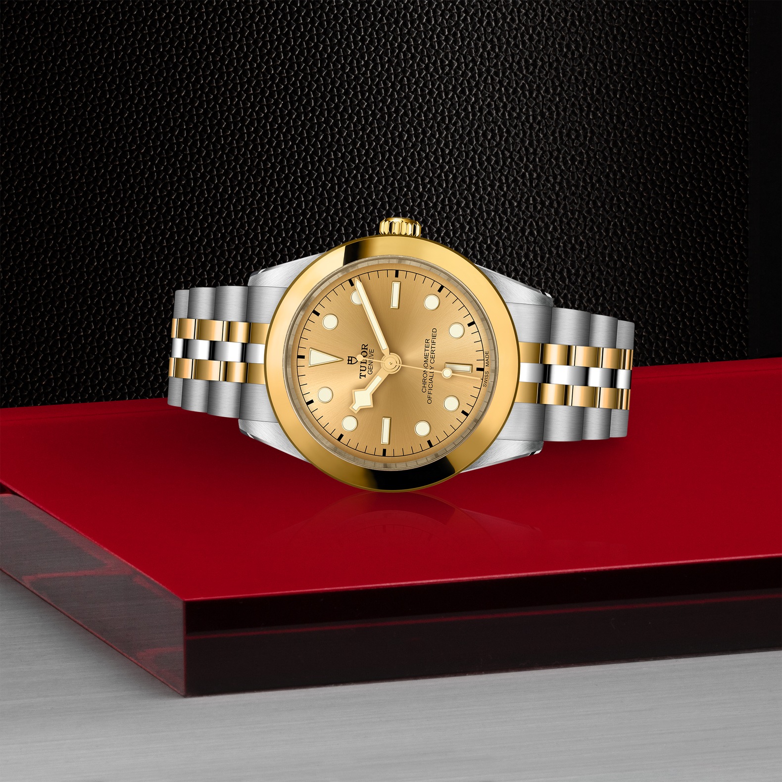 TUDOR Black Bay One 39 S&G Champagne Dial Watch, 39mm