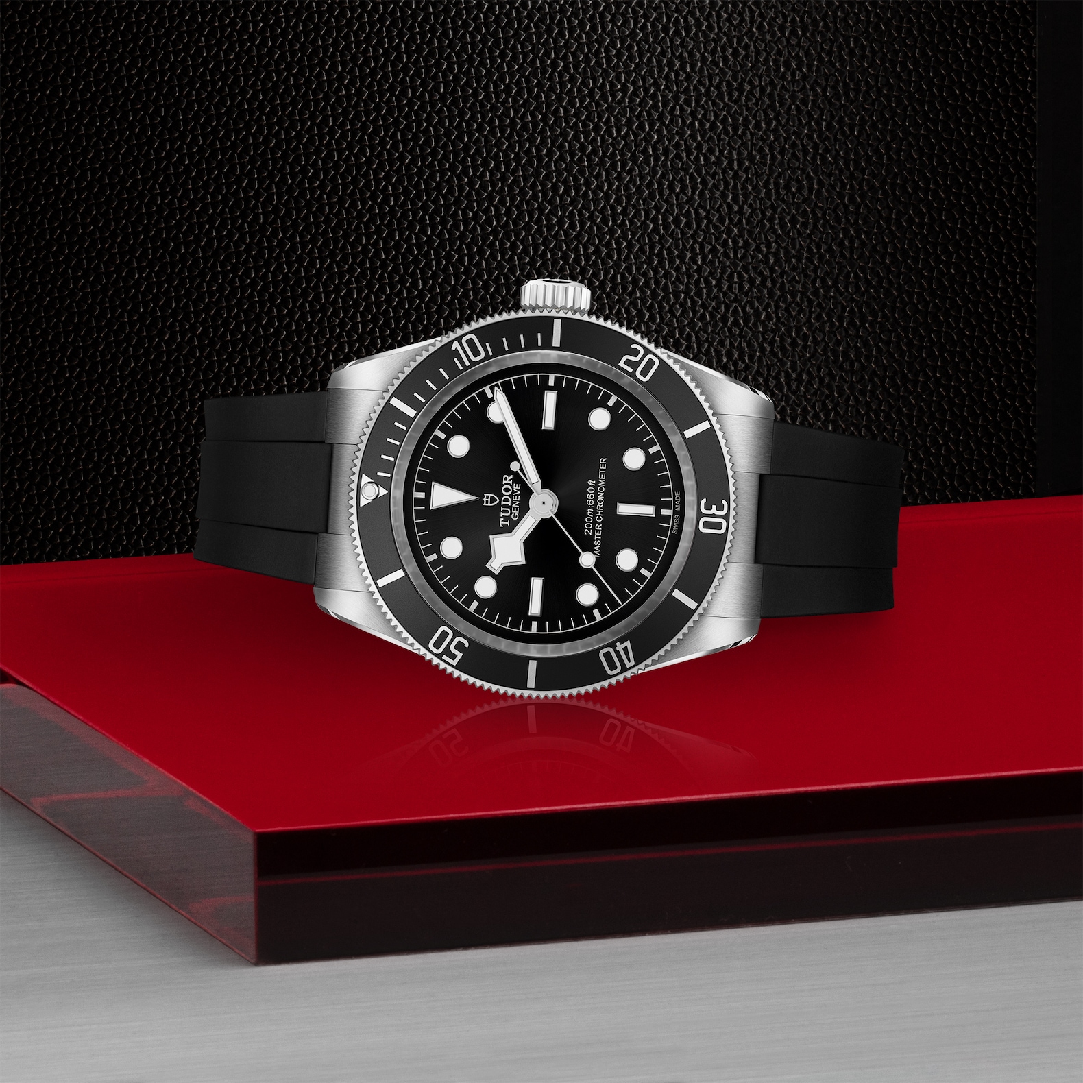 TUDOR Black Bay Black Dial Watch, 41mm