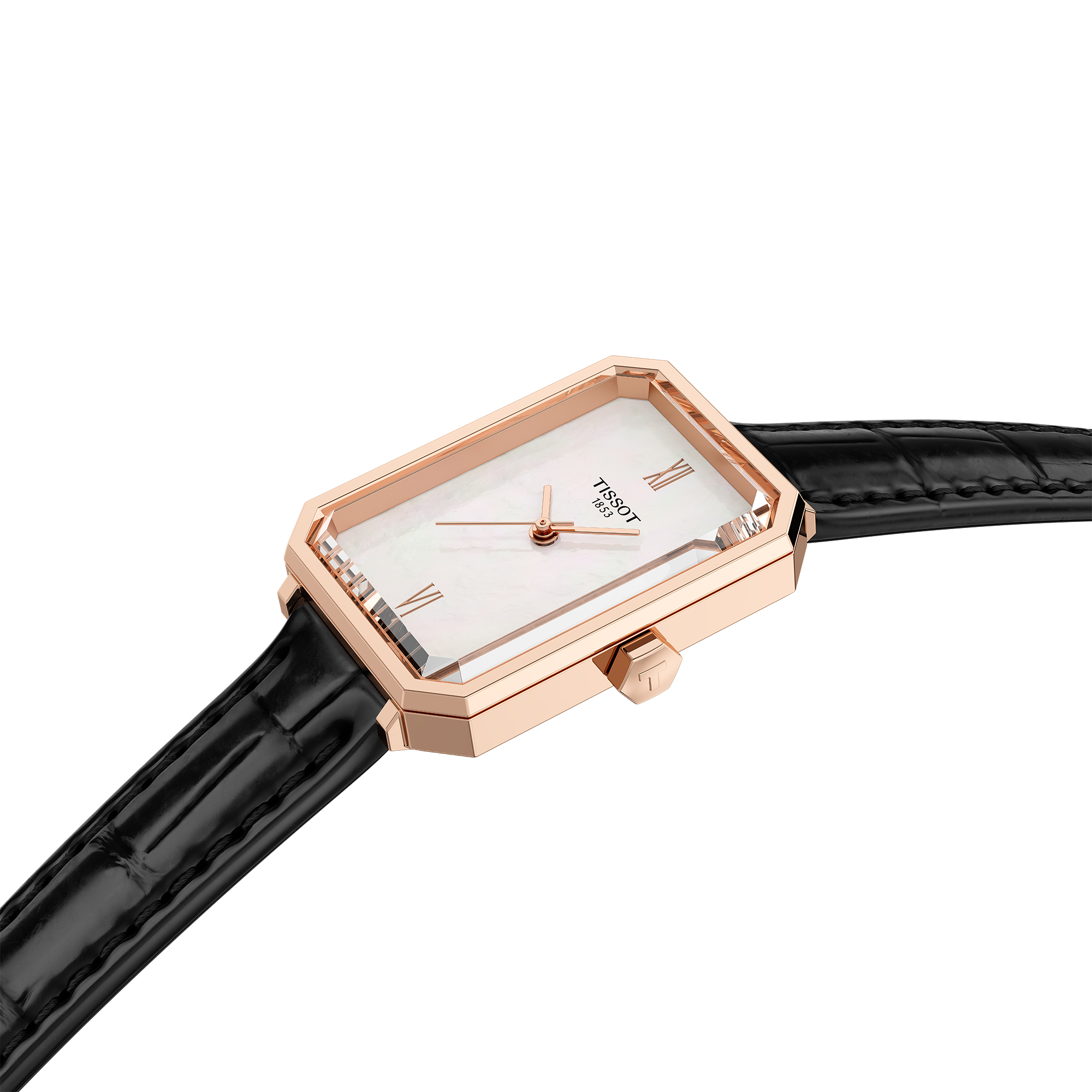TISSOT SRV White Dial Watch, 30mm x 21.8mm