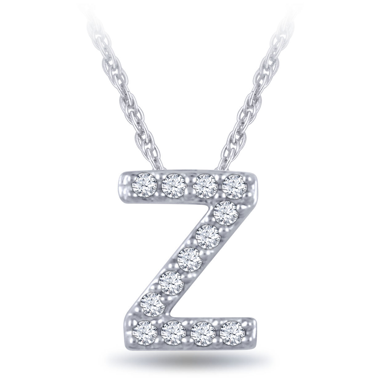 Diamond z necklace Clearance