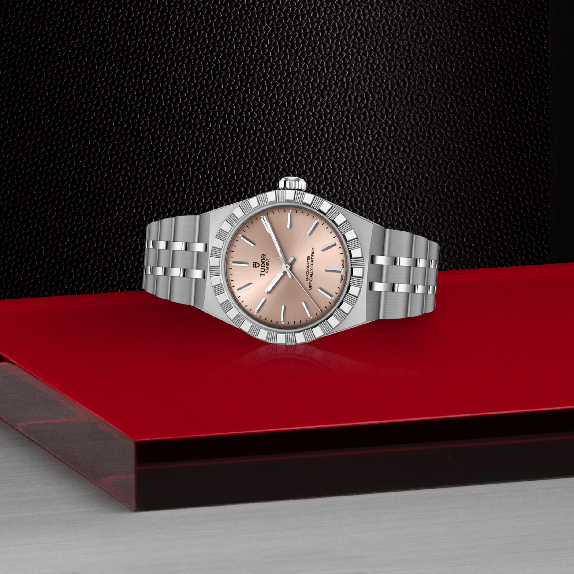 TUDOR Royal Salmon Dial Watch, 30mm