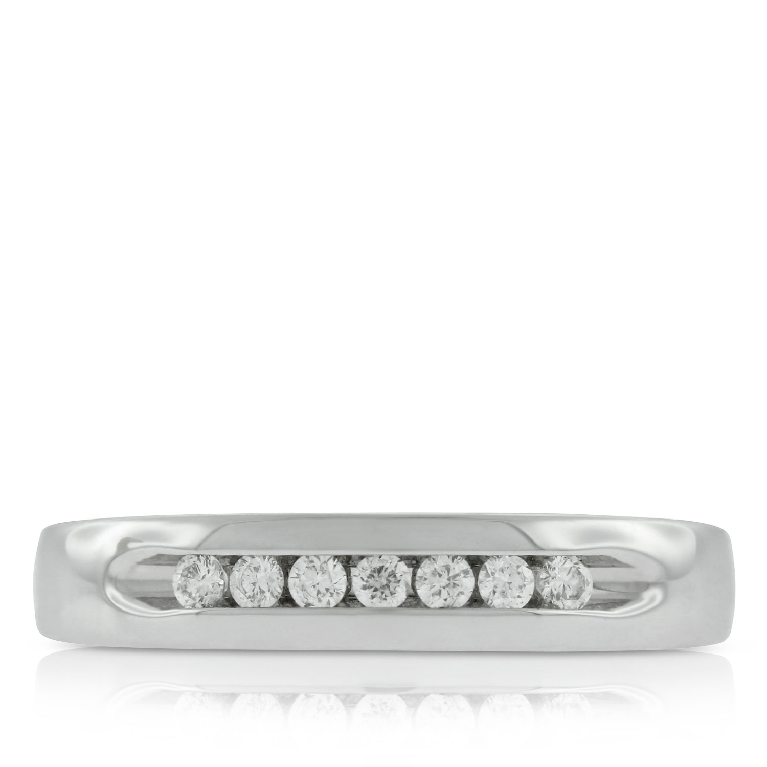 Men's Diamond Wedding Band 14K, 1/5 ctw.