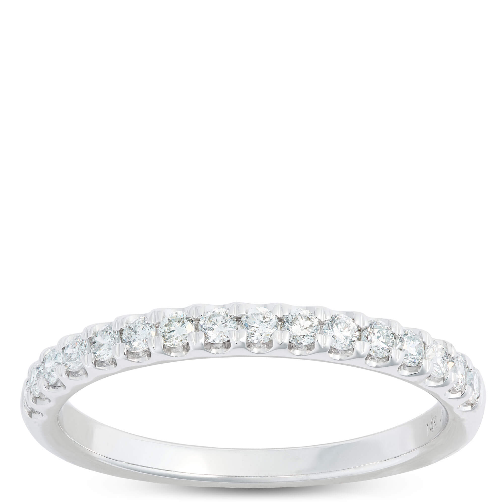 Pear Shape Halo and Round Diamond Bridal Set, 14K White Gold