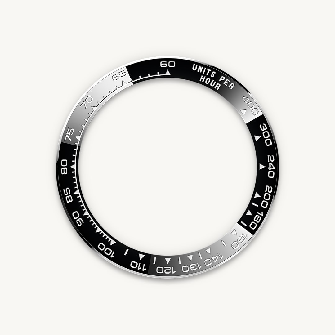 rolex cosmograph daytona in oystersteel, m126500ln-0001 - the tachymetric scale - ben bridge
