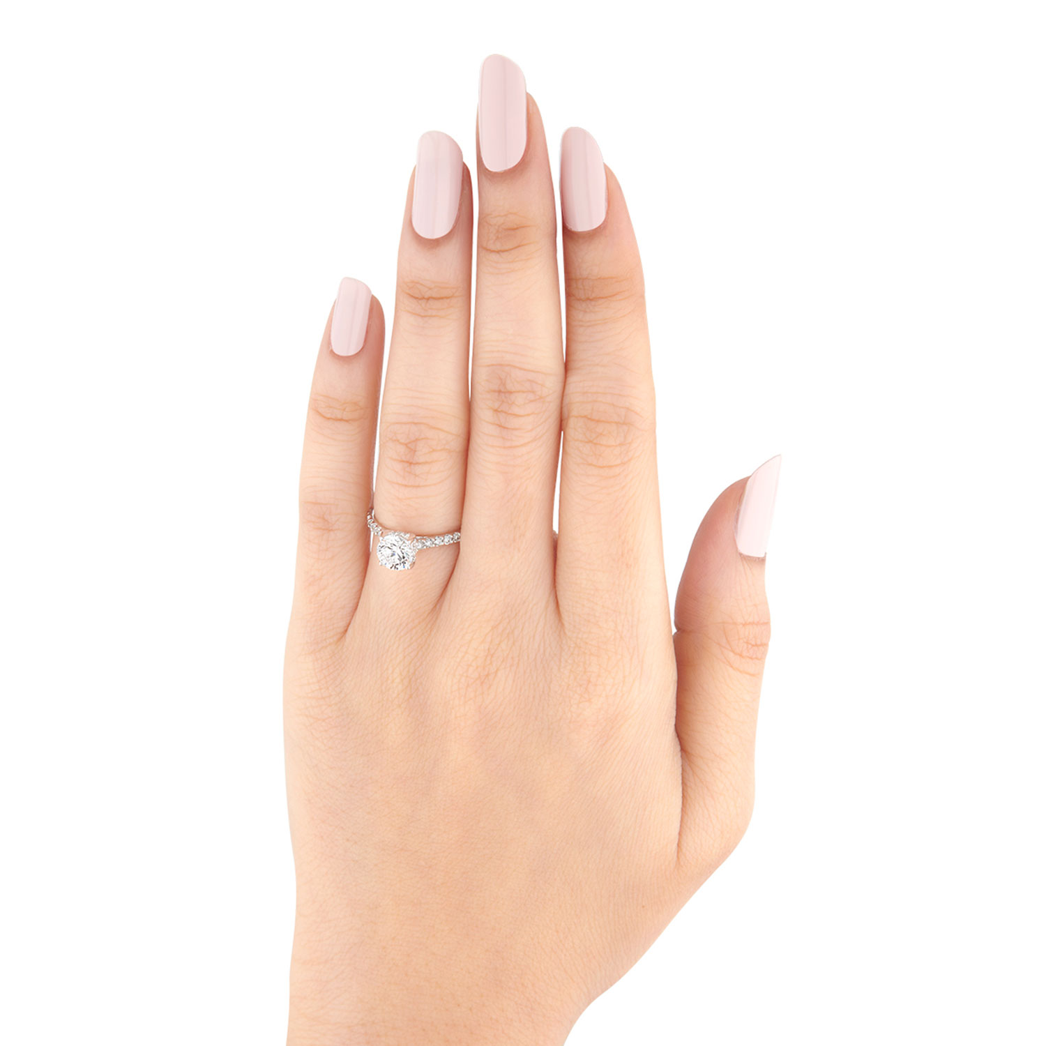 Bella Ponte Ikuma Canadian White Gold Diamond Engagement Ring