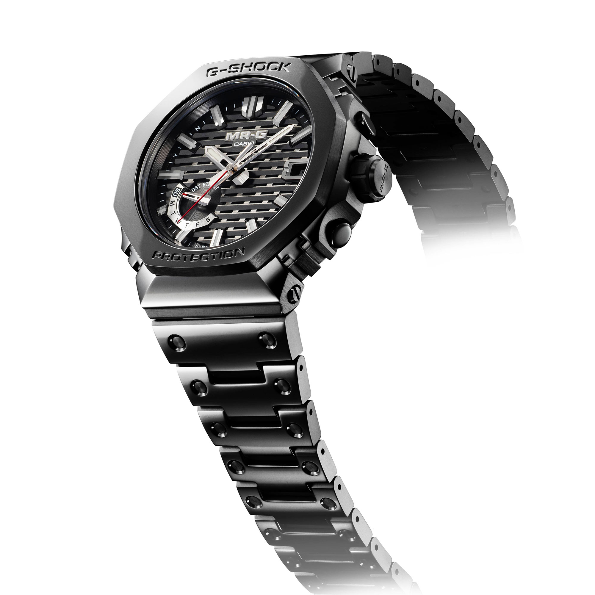 G-Shock MR-G Black Dial Watch, 44.4mm