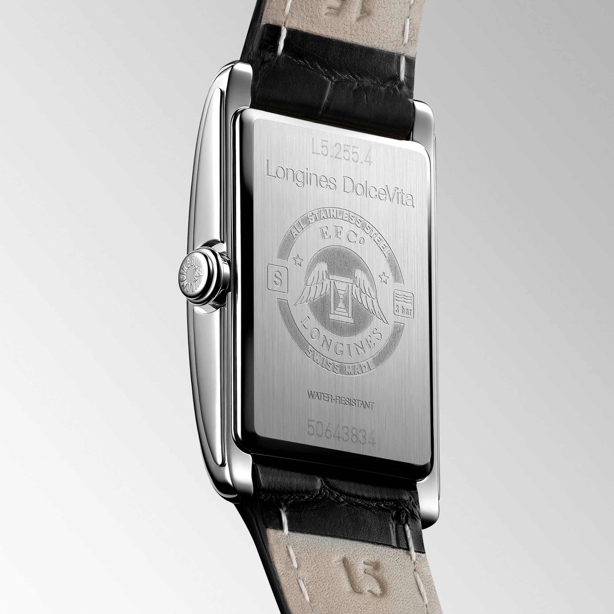 Longines DolceVita Quartz White Dial Watch, 20mm