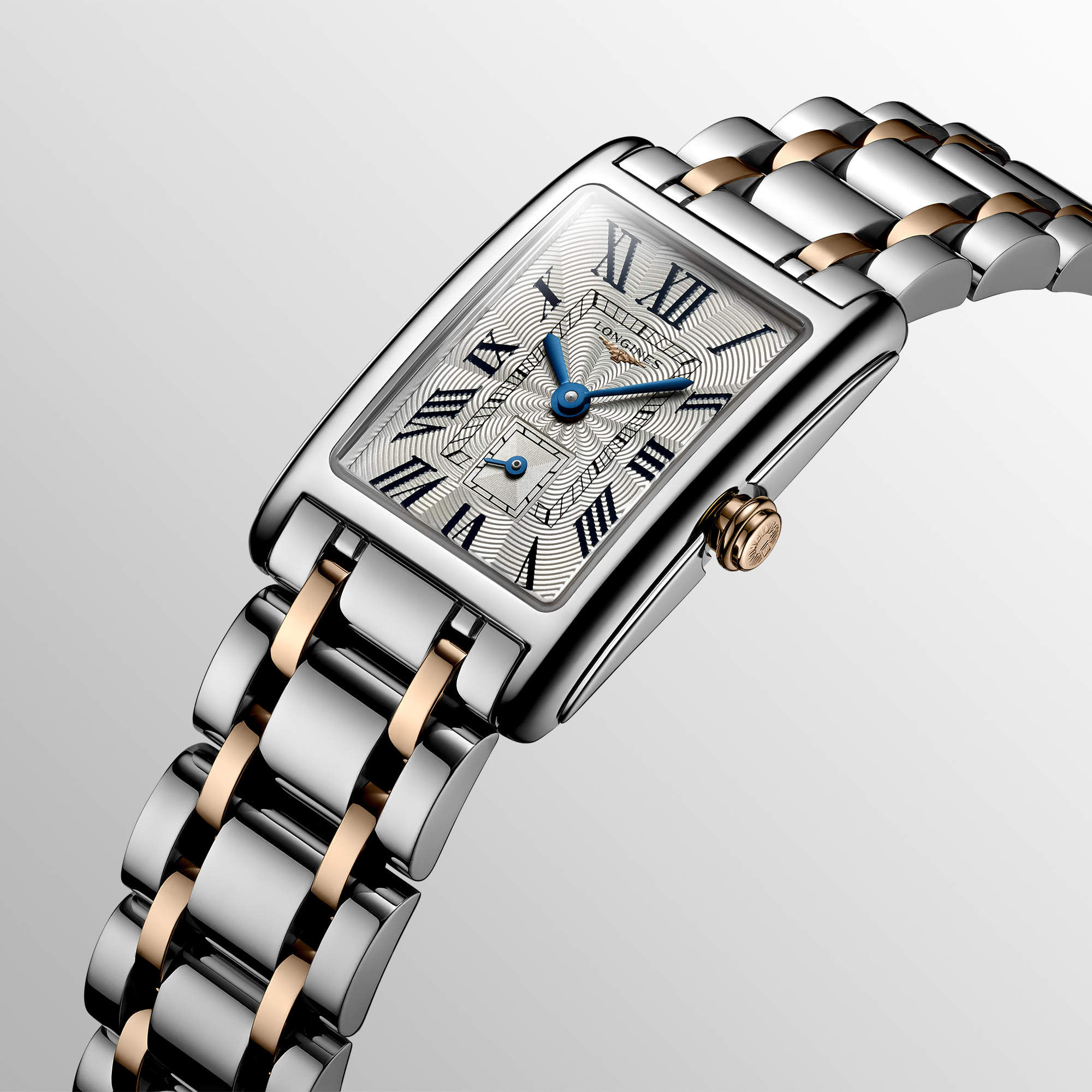 Longines DolceVita Watch Silver Dial, 20mm L52555717 Silver Tone