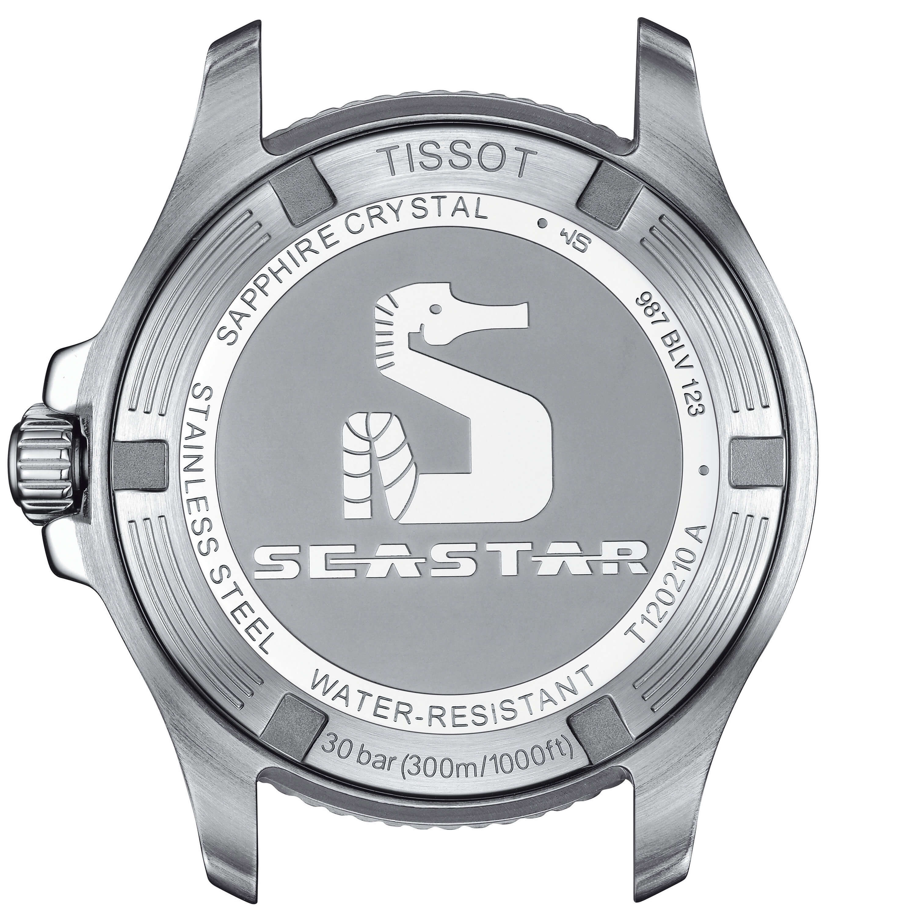 TISSOT Seastar 1000 Blue Dial Watch, 36mm