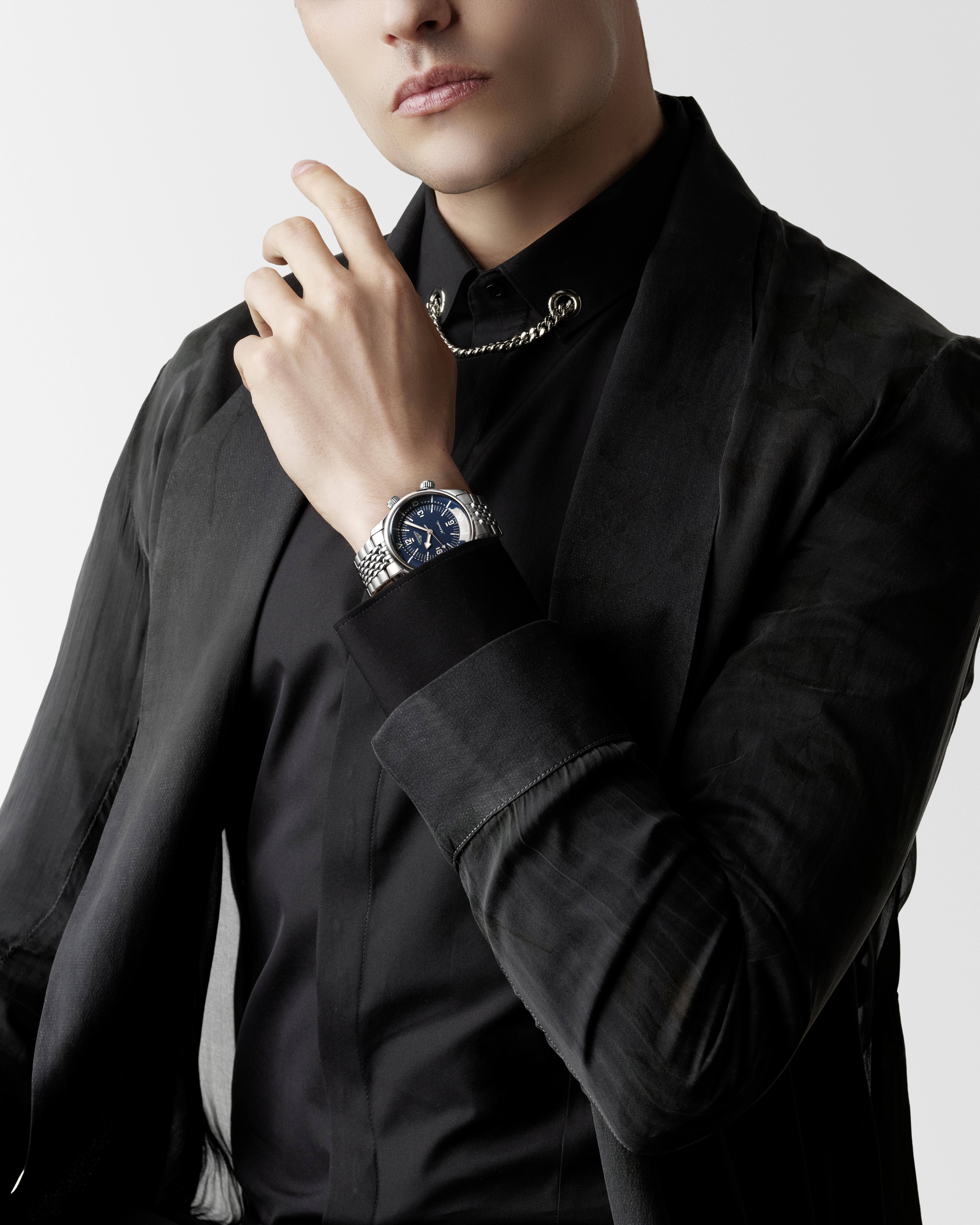 Longines Legend Rotating Bezel Diver Blue Dial, 39mm