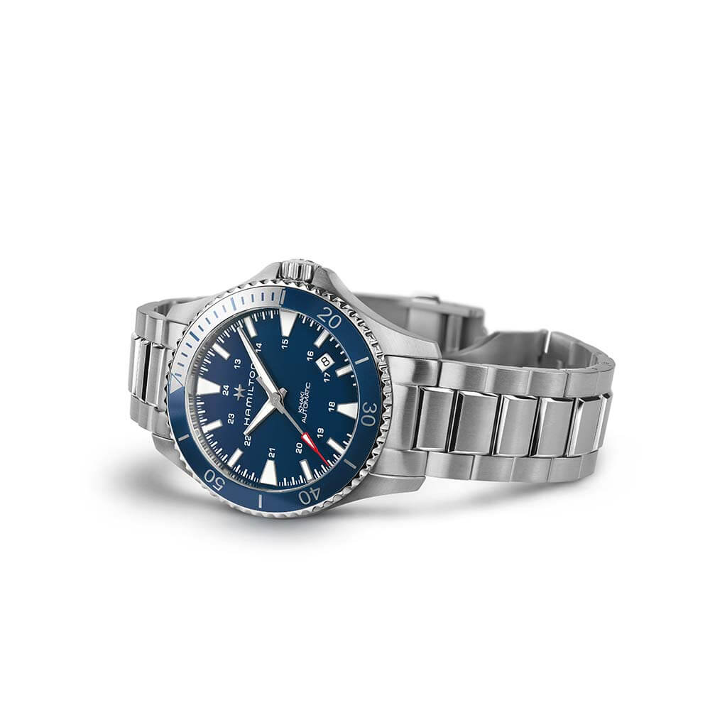 Hamilton Khaki Navy Scuba Auto Blue Dial Watch, 40mm