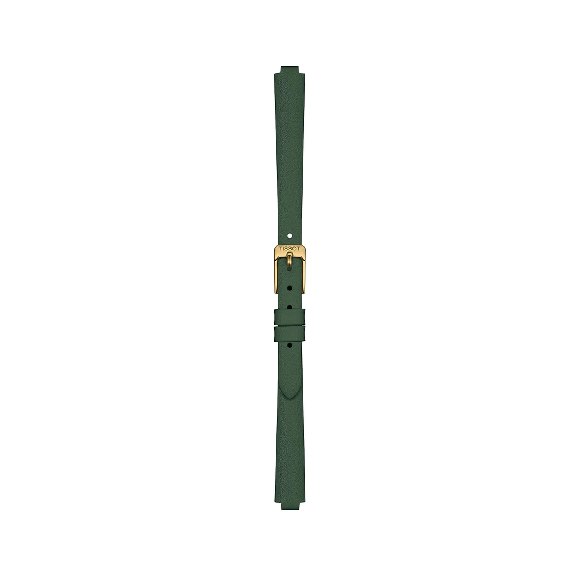 TISSOT Lovely Round Green Dial Watch, 19.5mm