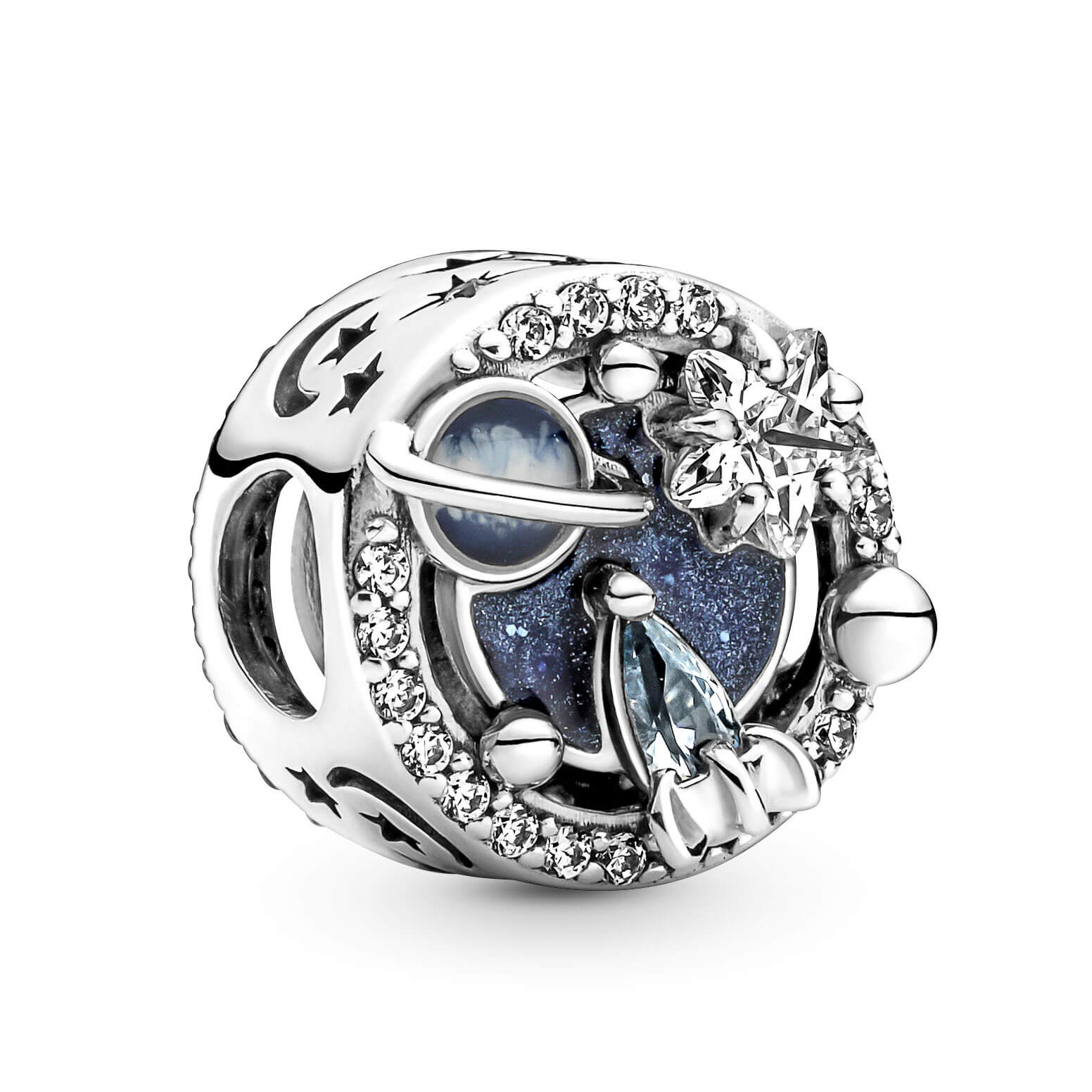 The Galaxy Enamel, Crystal \u0026 CZ Charm 