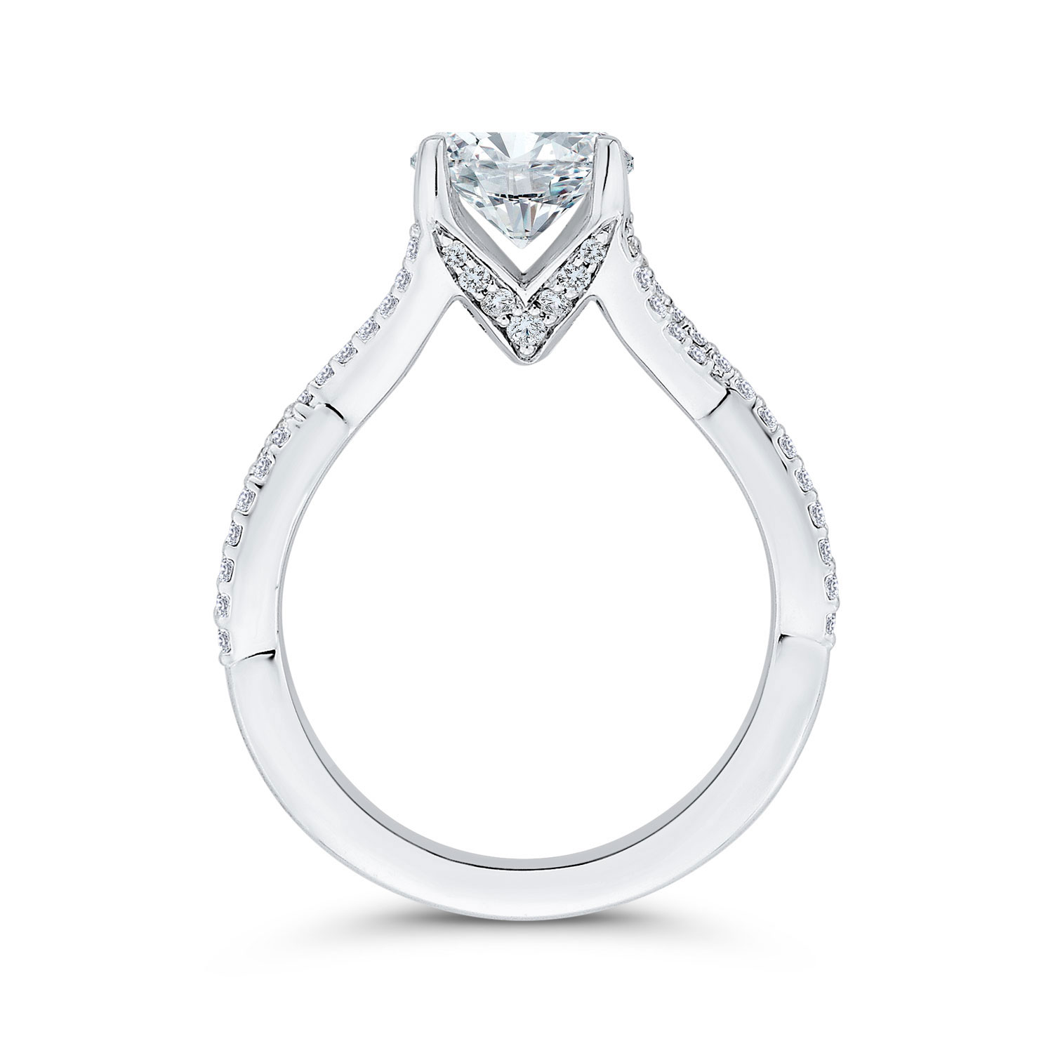 Bella Ponte Engagement Ring Setting 14K