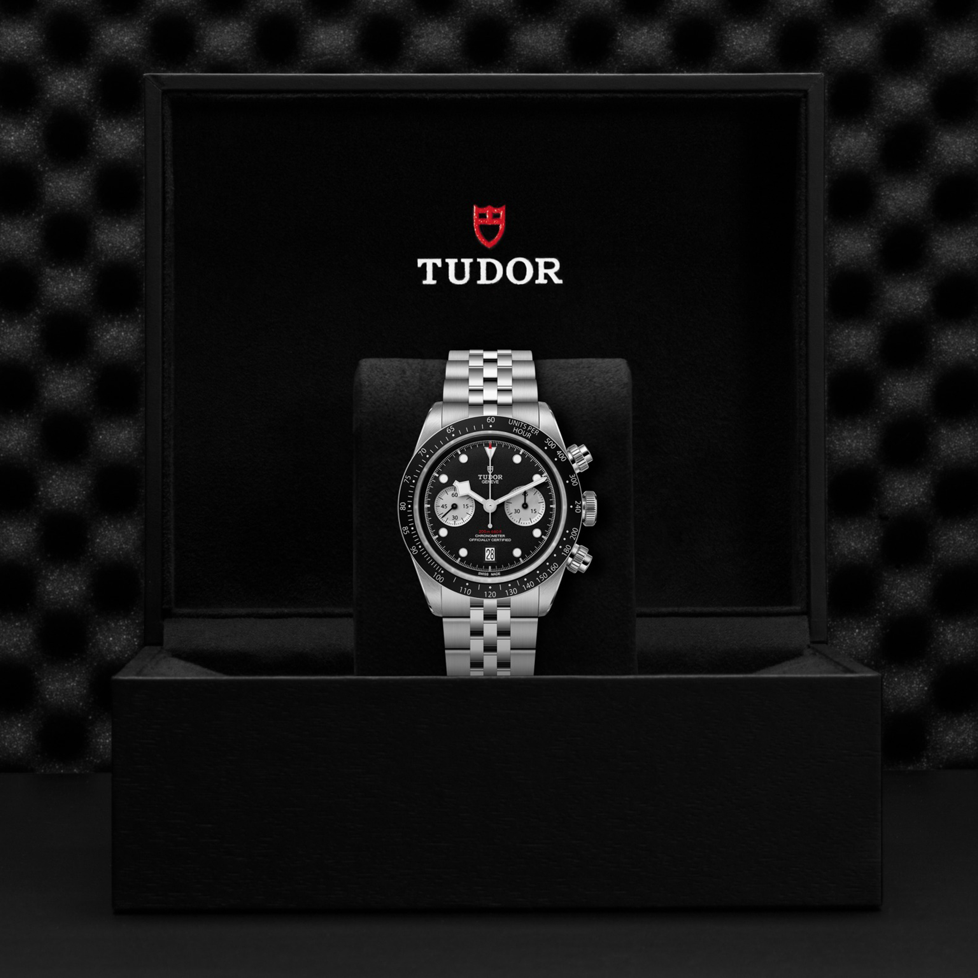 TUDOR Black Bay Chrono Black Dial Watch, 41mm