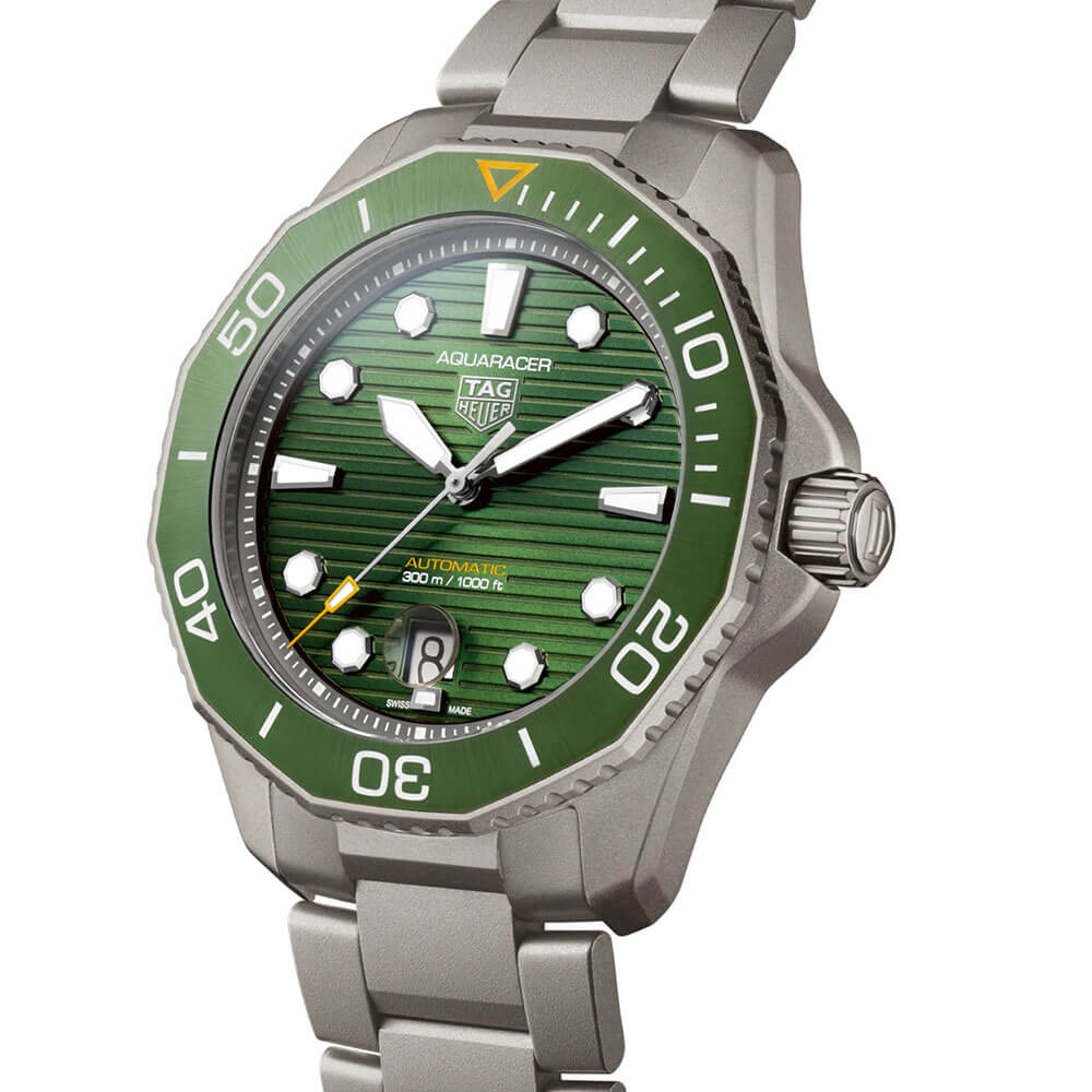 tag heuer aquaracer calibre 5 green tag heuer aquaracer calibre 5 green