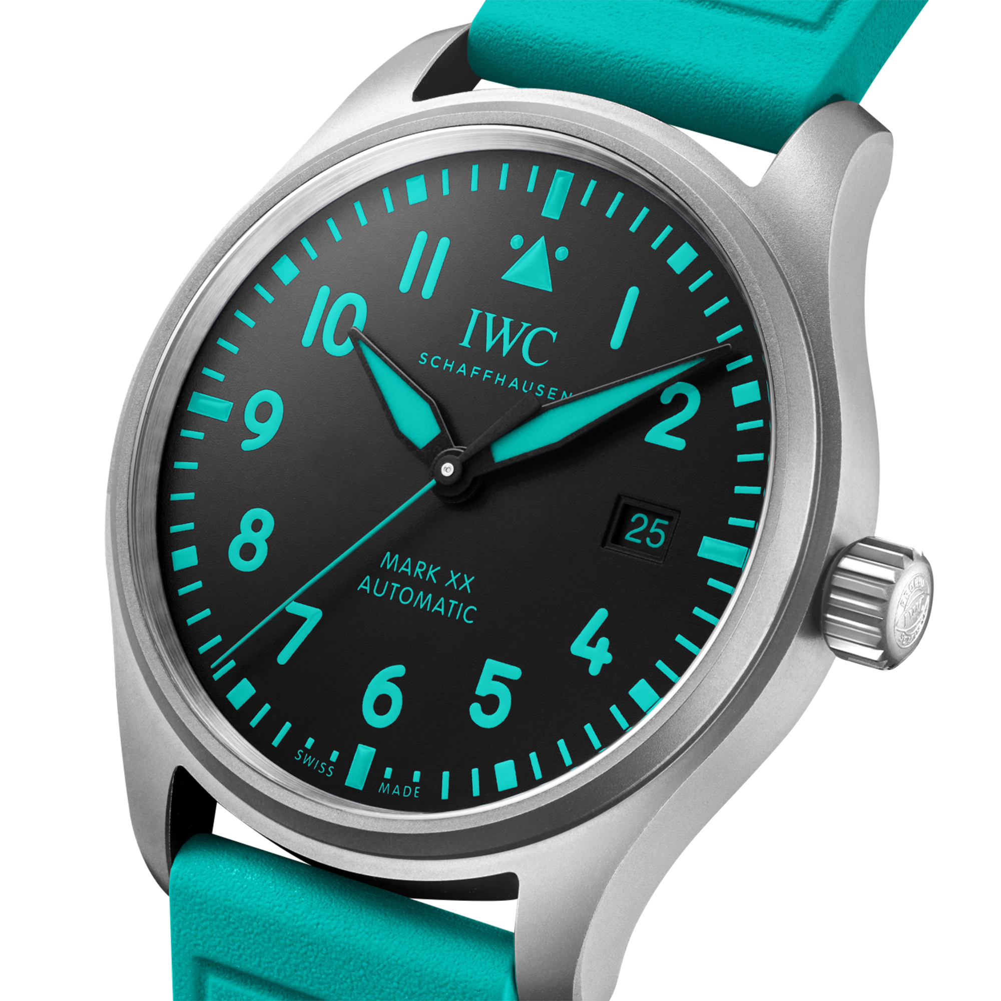 IWC Pilot&rsquo;s Watch Mark XX Mercedes-AMG PETRONAS Formula One&trade; Team Black Dial Watch, 40mm