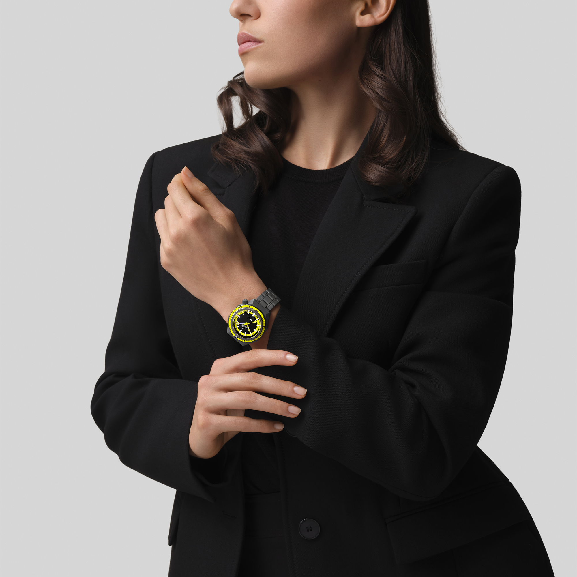 Zenith Defy Revival Diver Black Dial Watch, 37mm