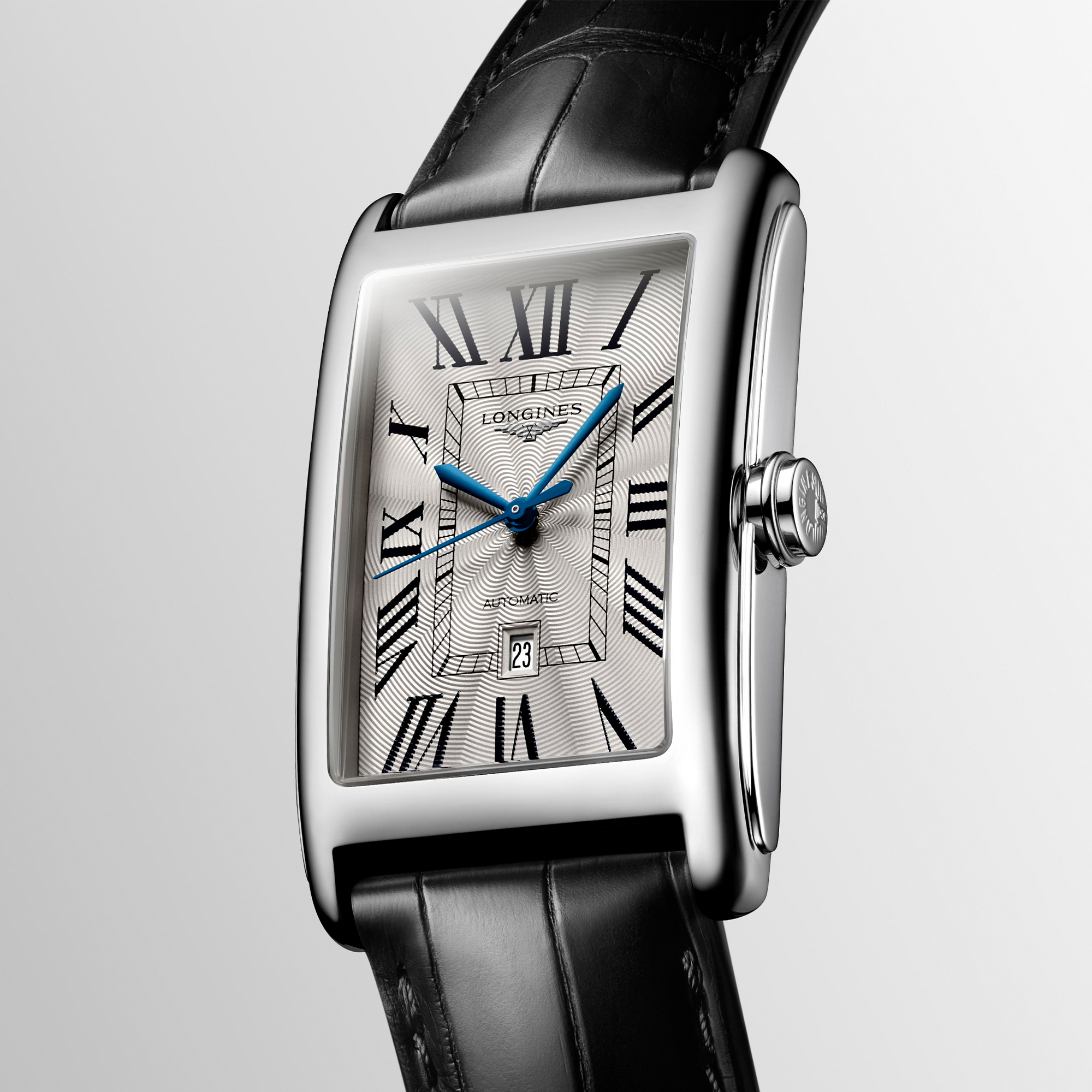 Longines DolceVita Watch Silver Dial, 47mm