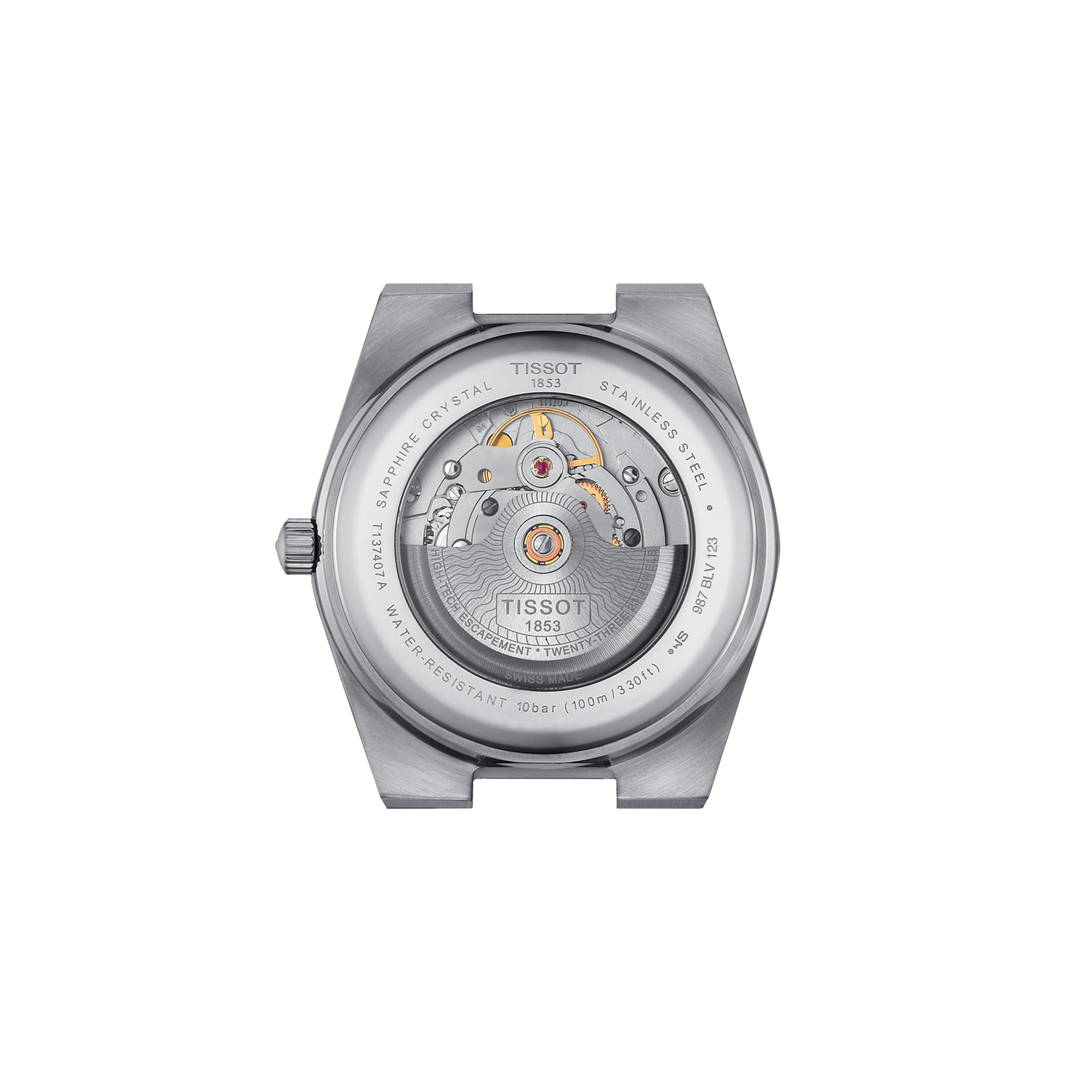 TISSOT PRX Gradient Black Dial Watch, 40mm