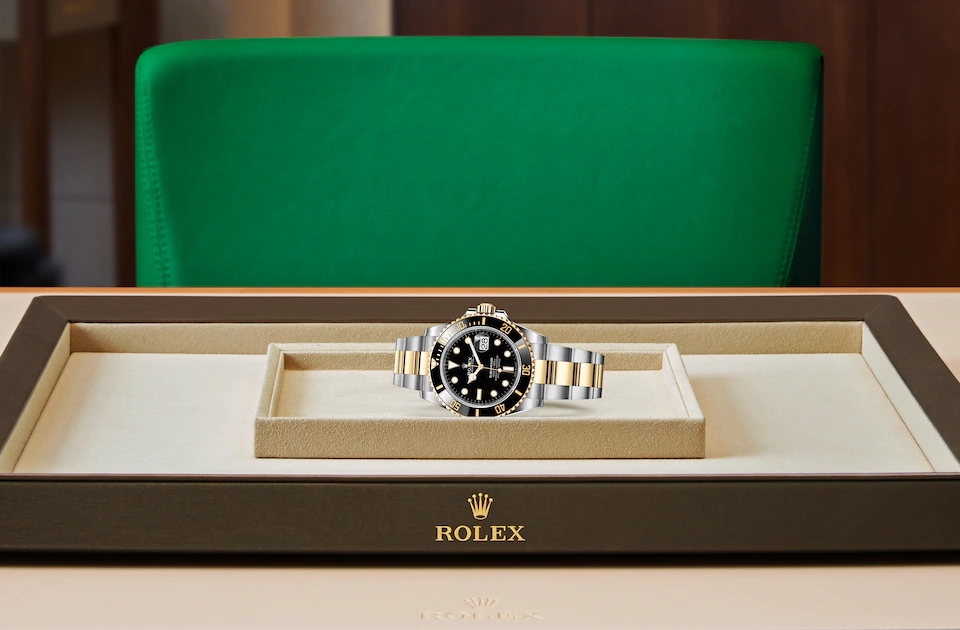 Rolex Submariner Date Submariner Oyster, 41 mm, Oystersteel and yellow gold - M126613LN-0002 at Ben Bridge