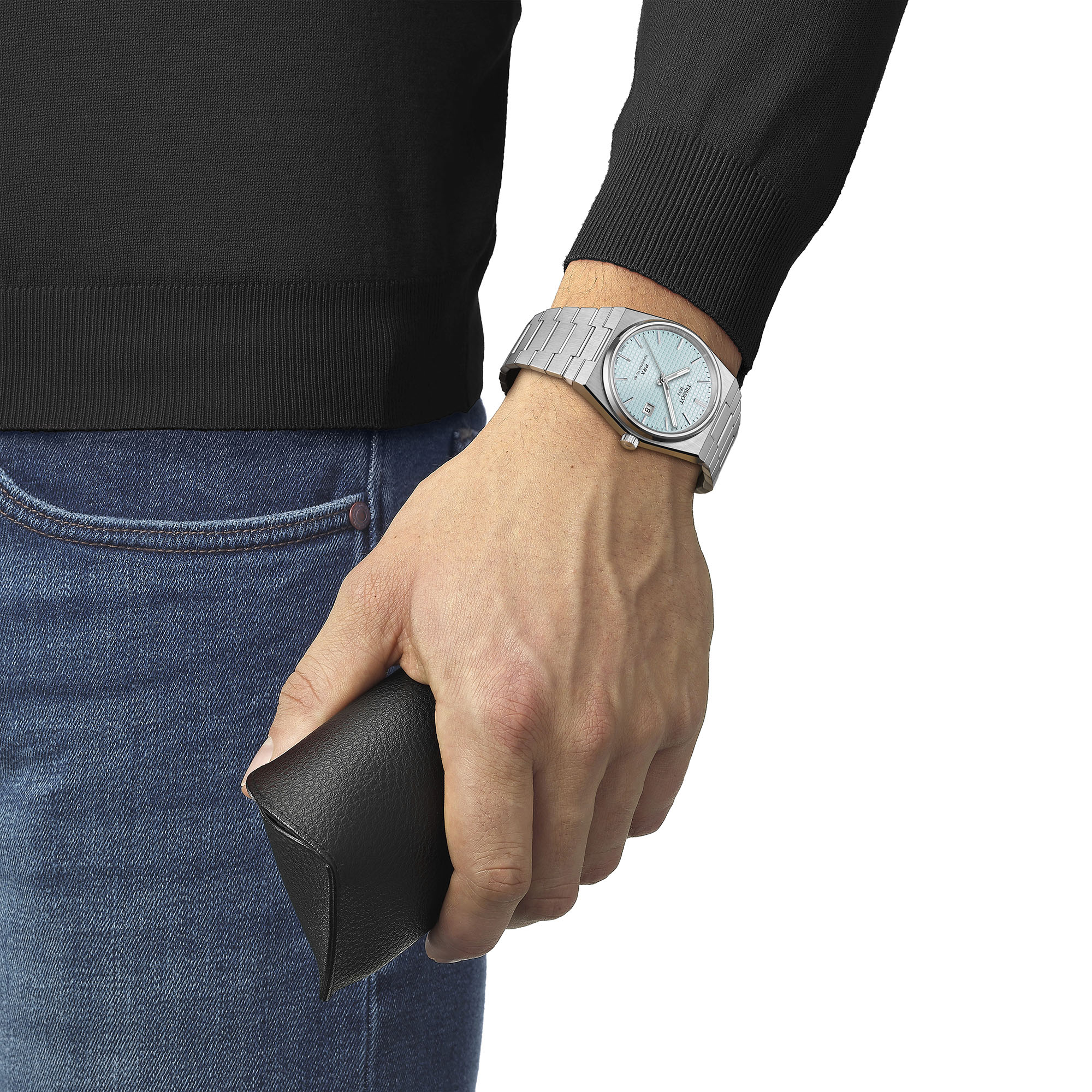 TISSOT PRX Blue Dial Watch, 40mm