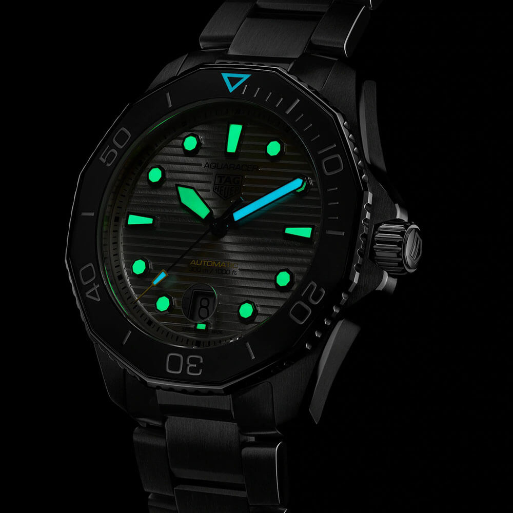 TAG Heuer Aquaracer Professional 300 Silver Steel Watch, 43mm