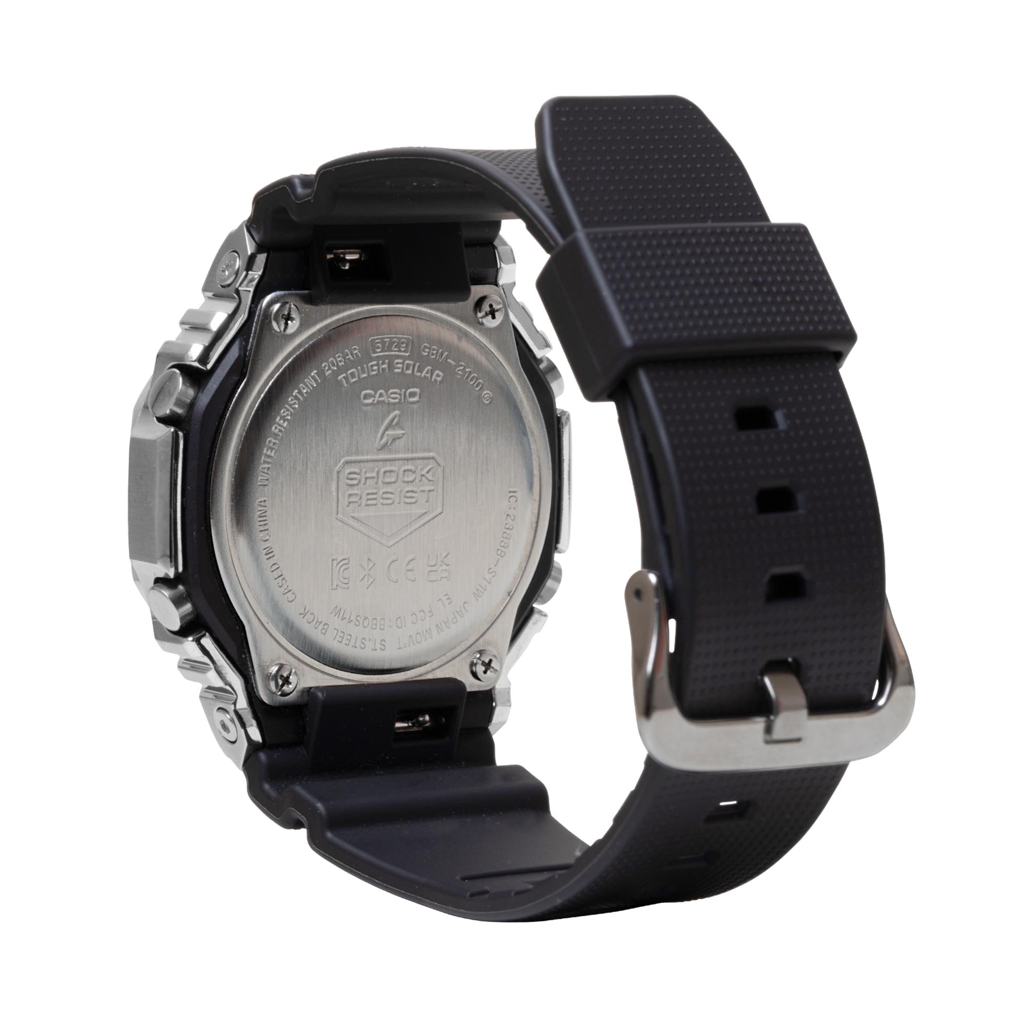 G-Shock G-Steel 2100 Series Pink Dial Watch, 44.4mm