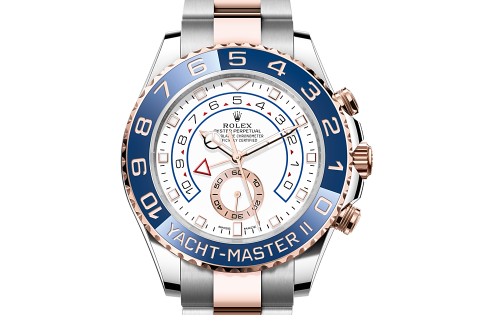 Rolex Yacht-Master II Yacht-Master Oyster, 44 mm, Oystersteel and Everose gold - M116681-0002 at Ben Bridge