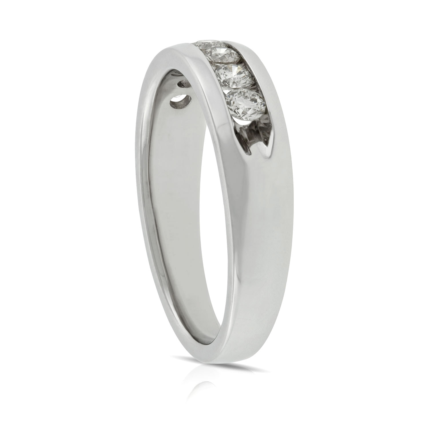 Men's Diamond Wedding Band 14K, 3/4 ctw.