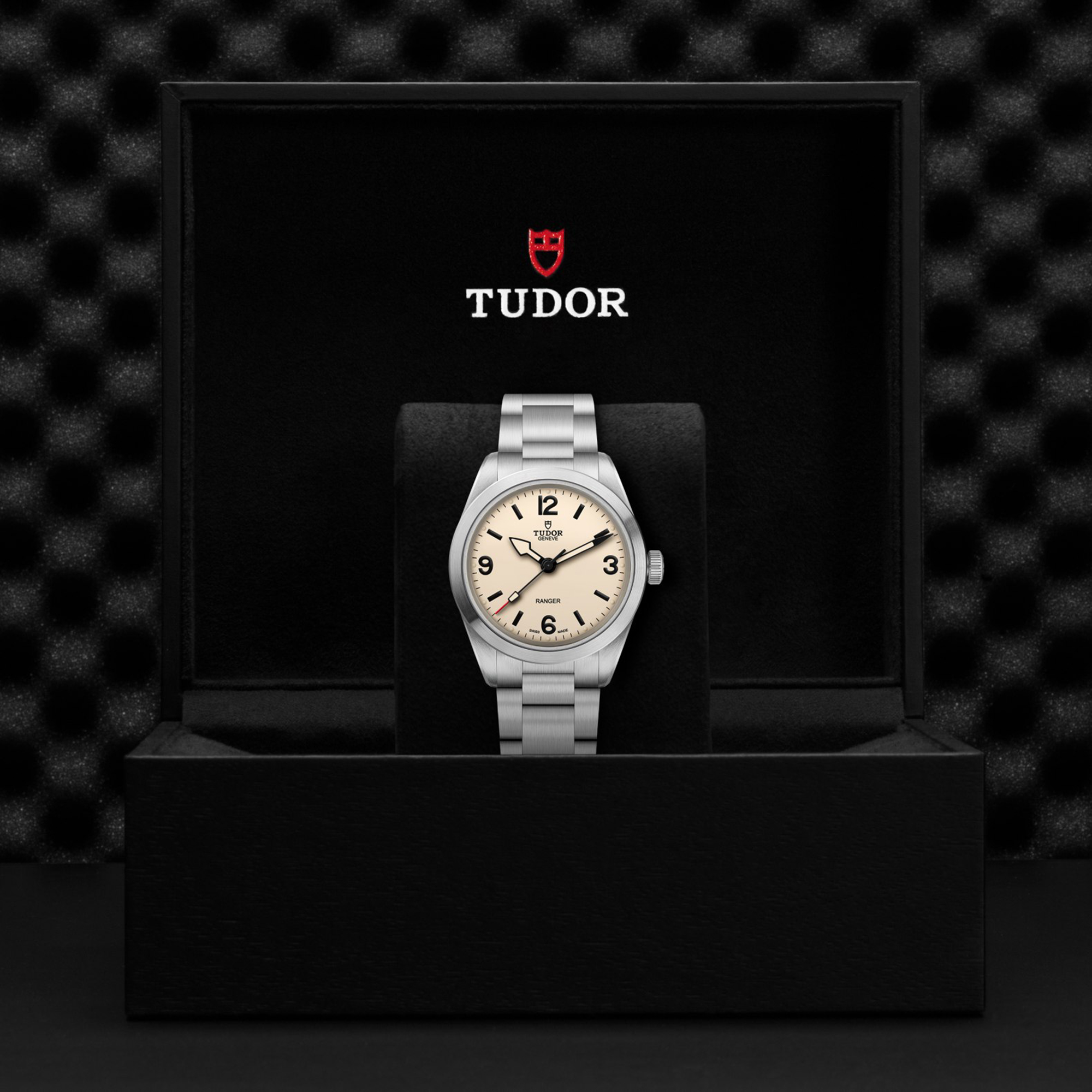 TUDOR Ranger Beige Dial Watch, 39mm