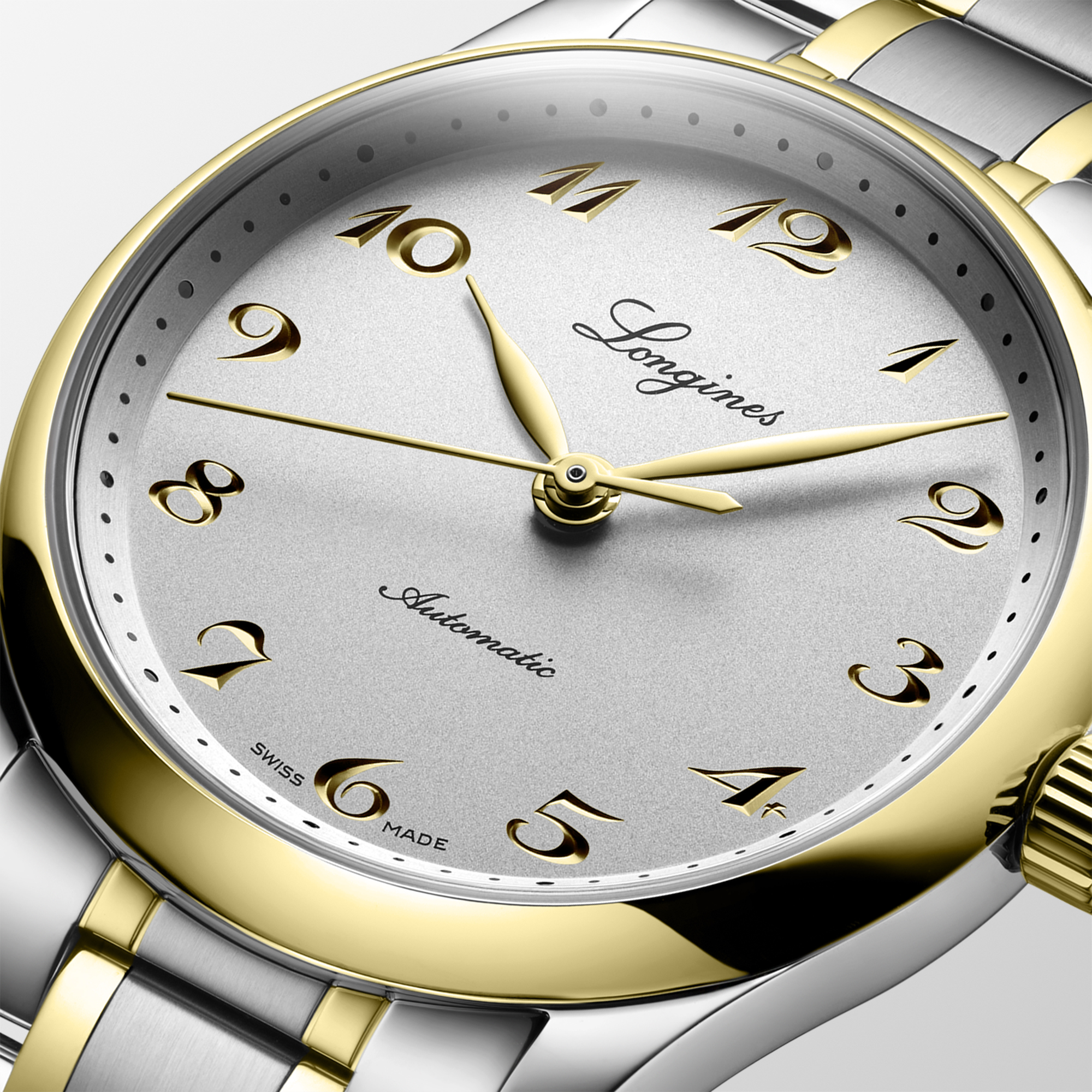 Longines Master Collection Silver Dial Watch, 34mm
