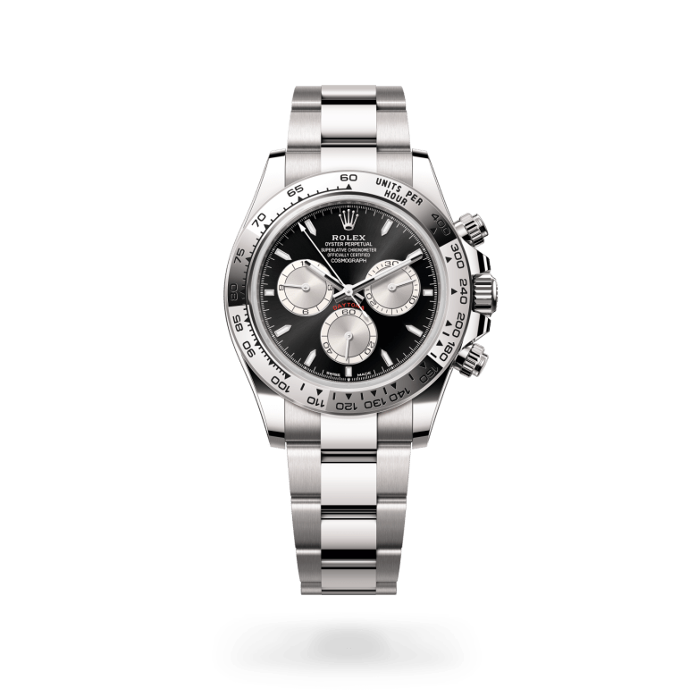 rolex cosmograph daytona in 18 ct white gold, m126509-0001 - ben bridge