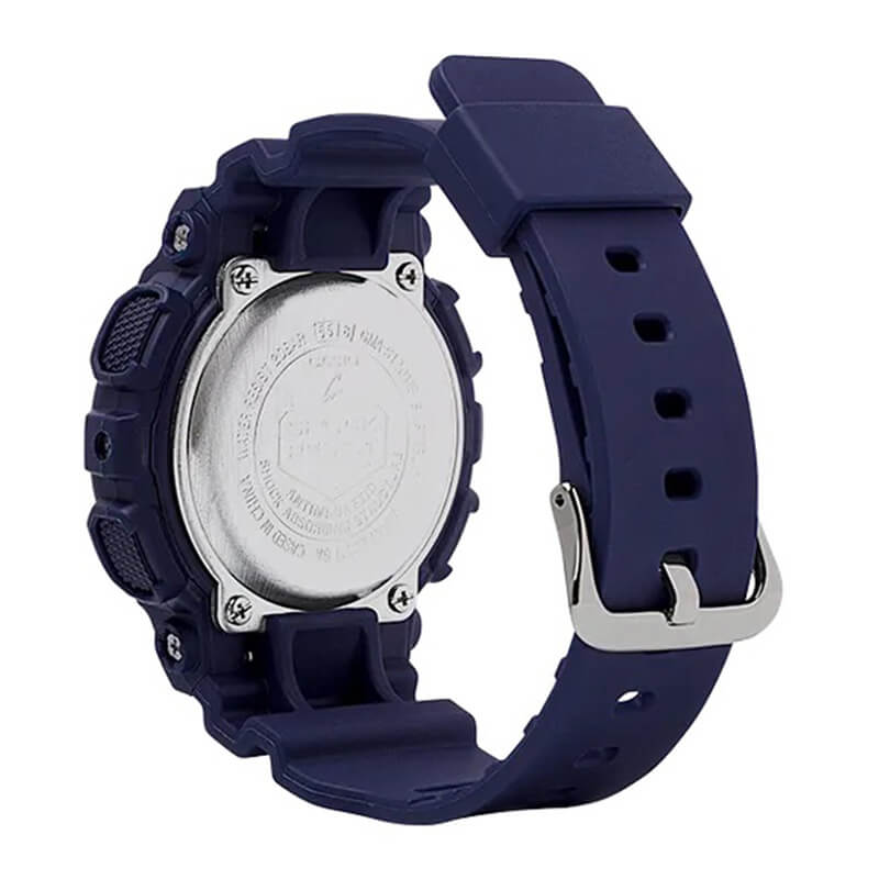 G-Shock S-Series Blue Strap Rose PVD Dial Watch, 44.7mm