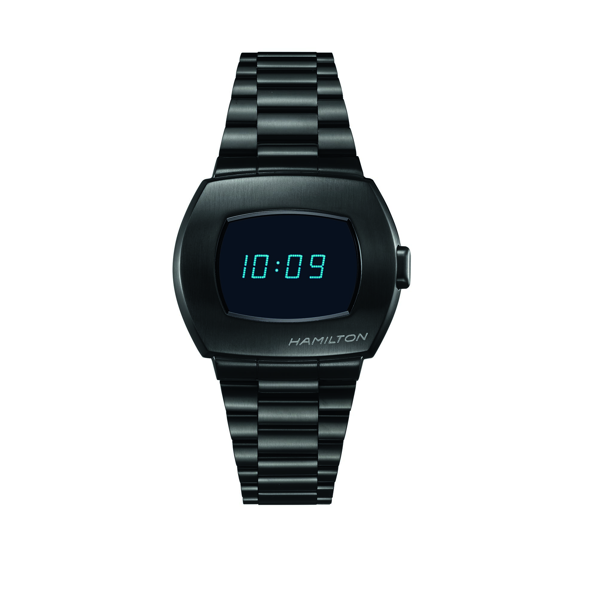 Hamilton American Classic PSR Digital Quartz Black Dial Watch