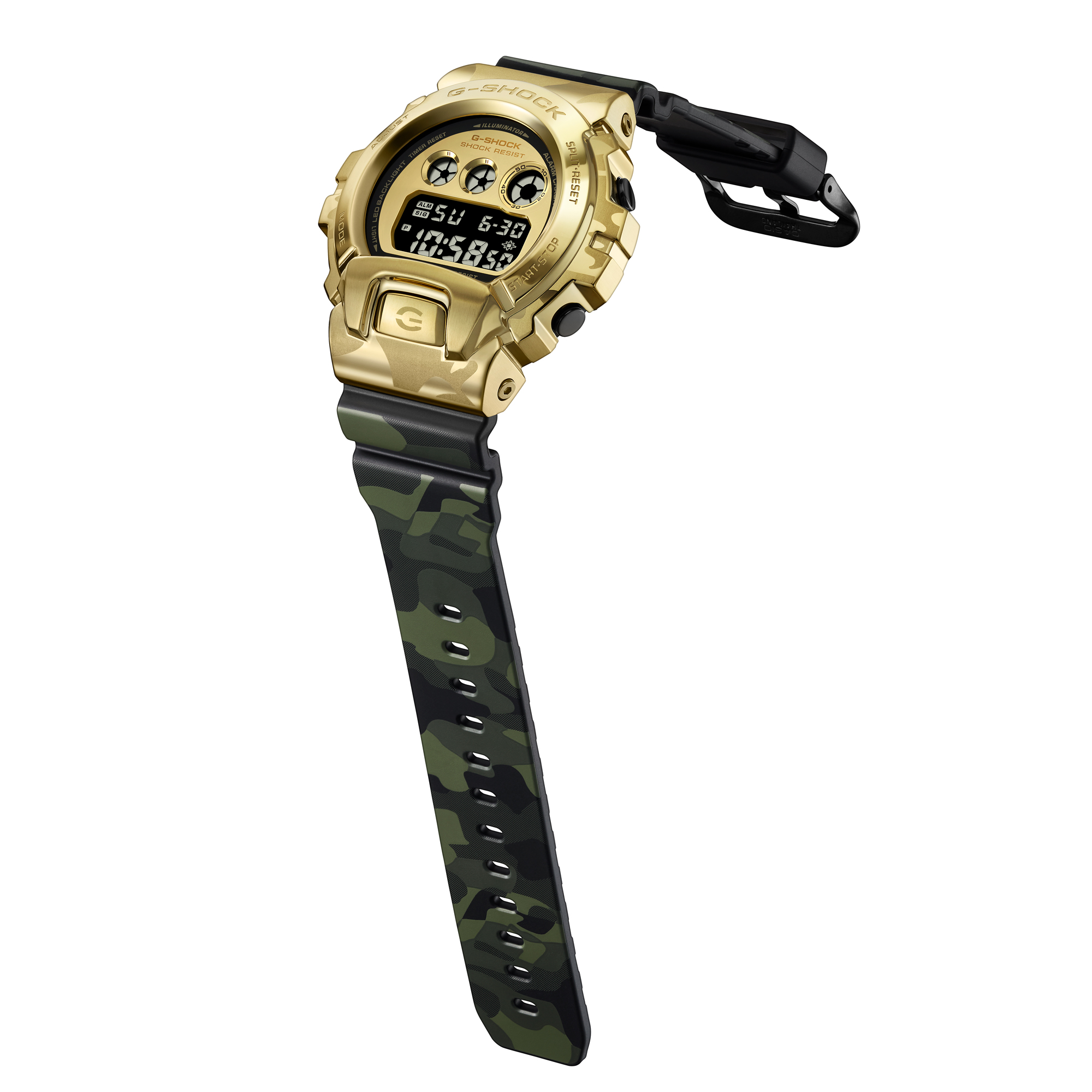 G-Shock Digital 6900 Series Black Dial Watch, 49.7mm
