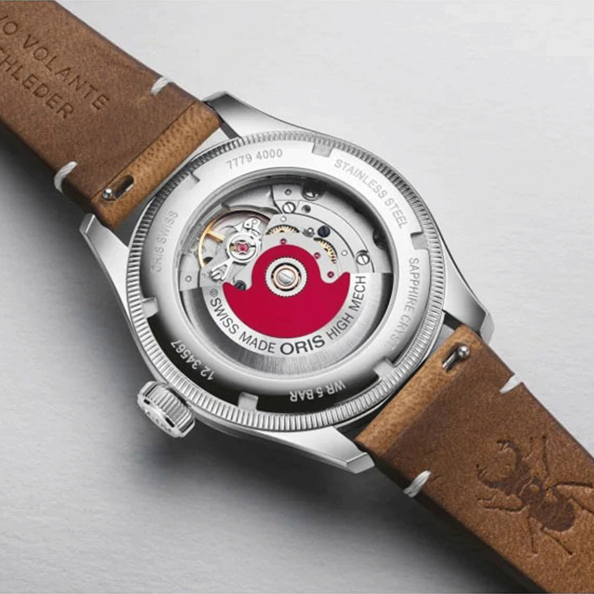 Oris X Cervo Volante Watch Blue Dial, 38mm