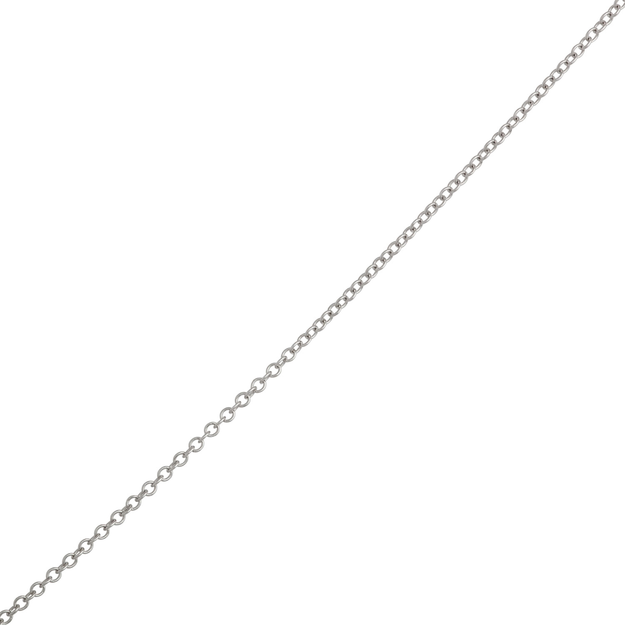 Classic Circle Pendant with Round Diamonds, 1 &frac12; Carat Total Weight, 14K White Gold