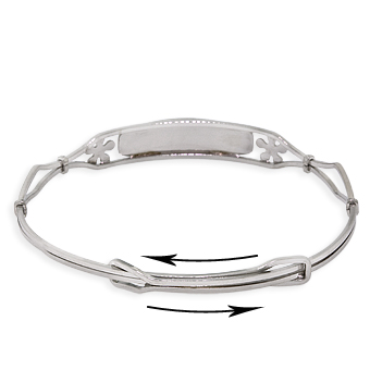 Baby Bracelet in Sterling Silver