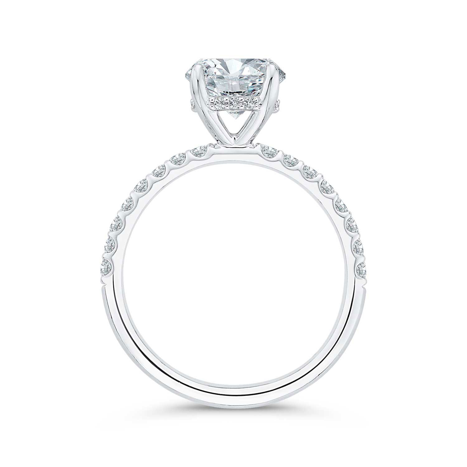 Bella Ponte Ikuma Canadian White Gold Diamond Engagement Ring
