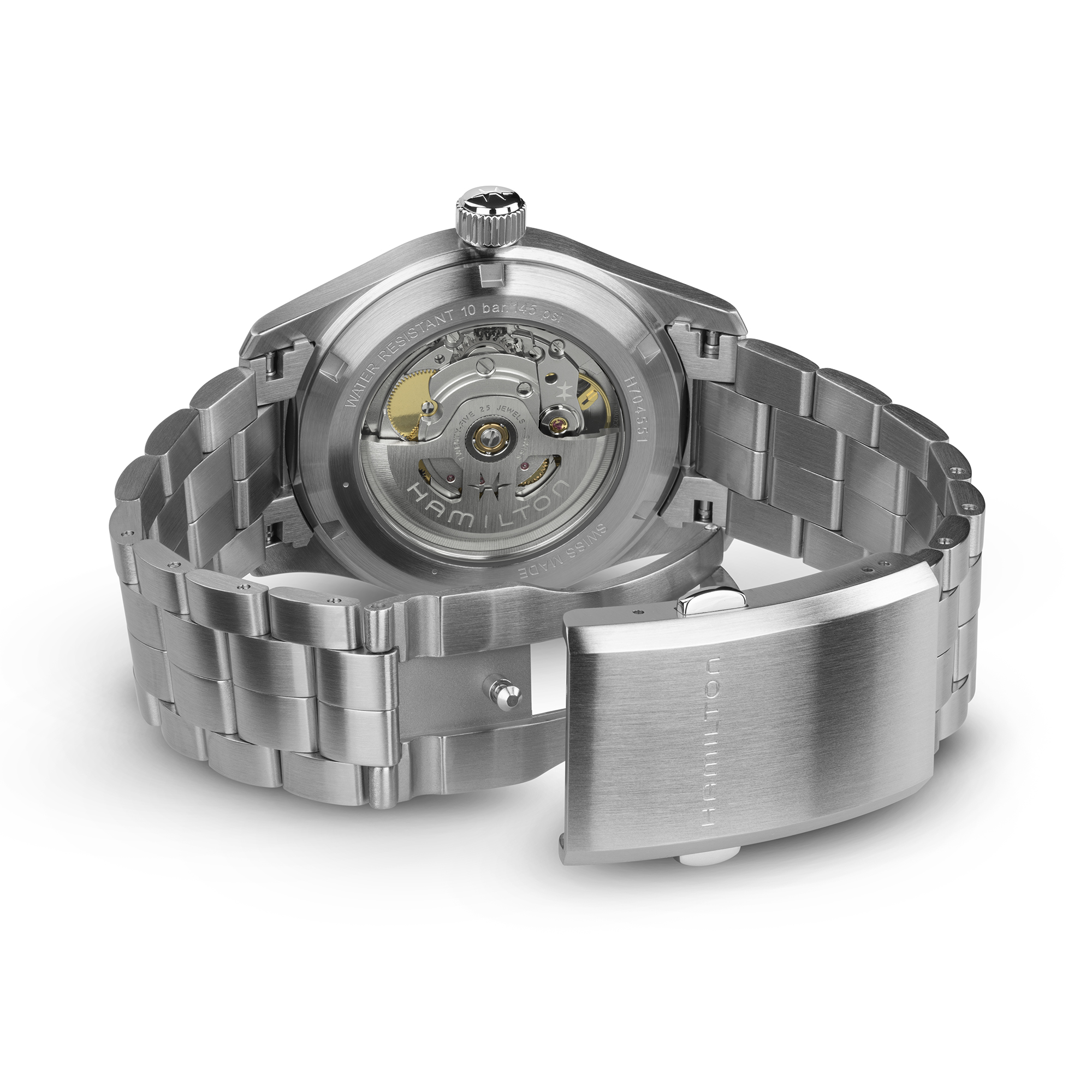 Hamilton Khaki Field Auto Blue Dial Watch, 38mm
