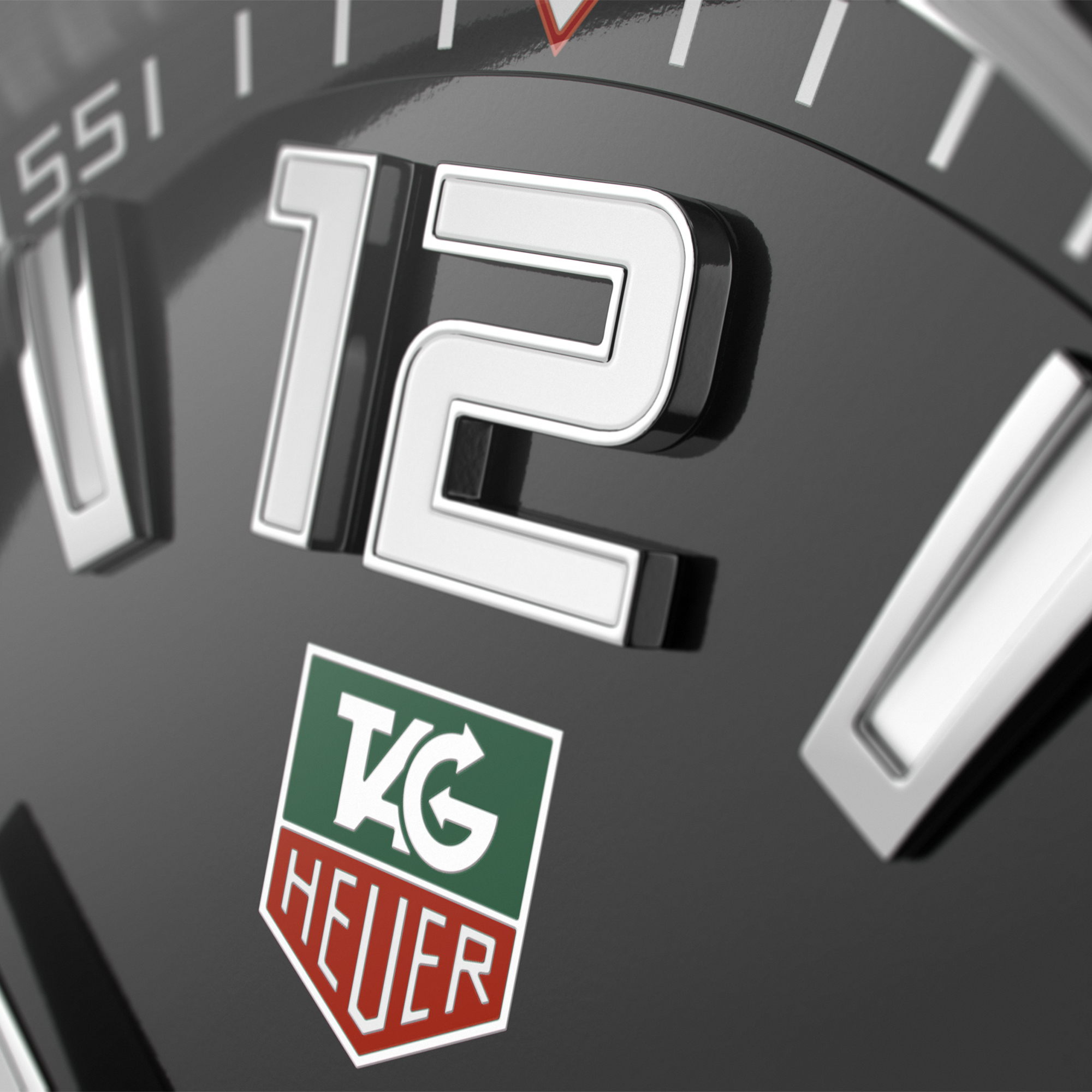 TAG Heuer Formula 1 Quartz Mens Black Steel Watch, 41mm