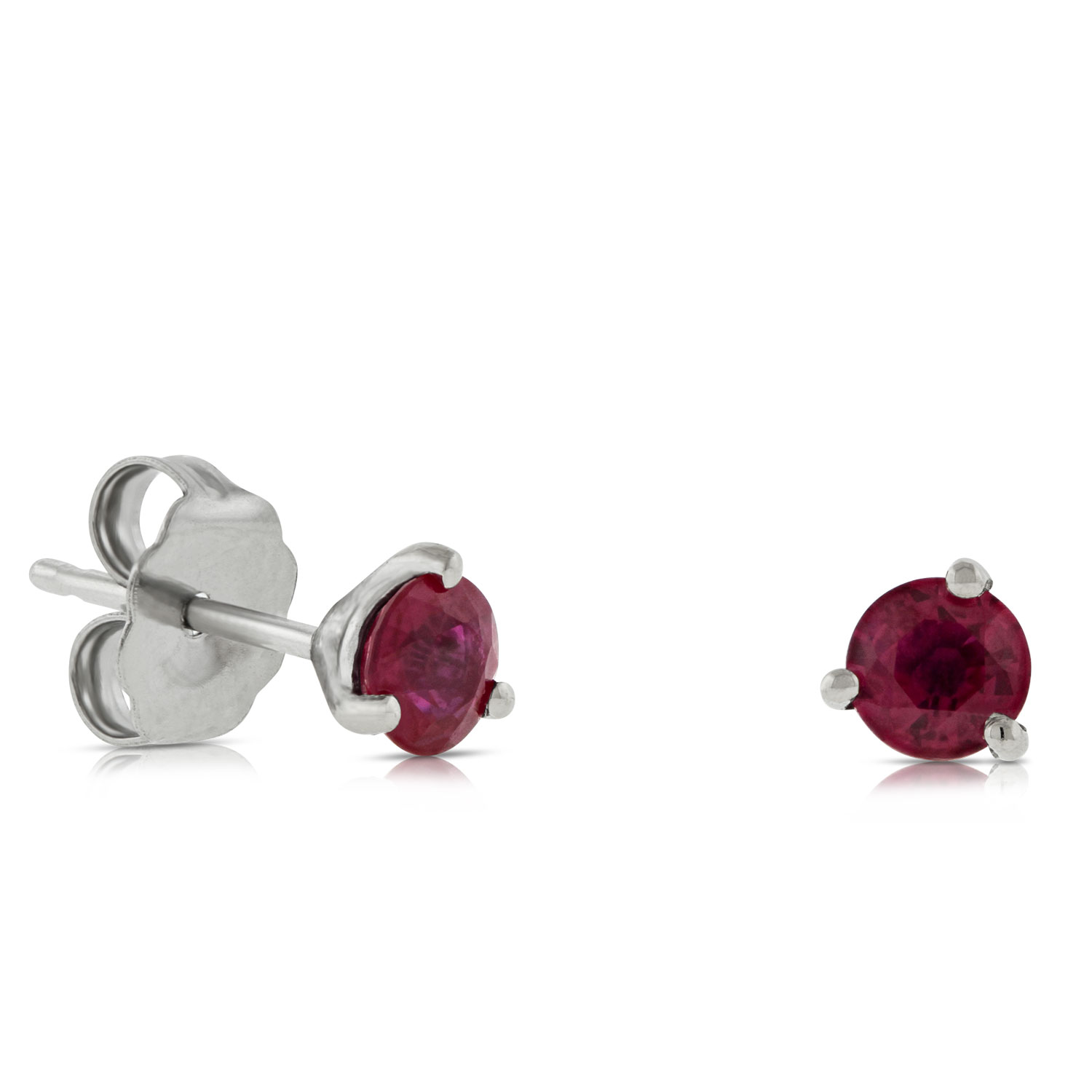 Ruby Stud Earrings 14K Ben Bridge Jeweler