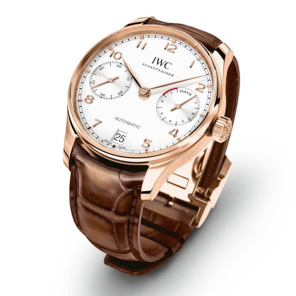 IWC Portugieser Automatic Silver Dial Watch, 42.3mm