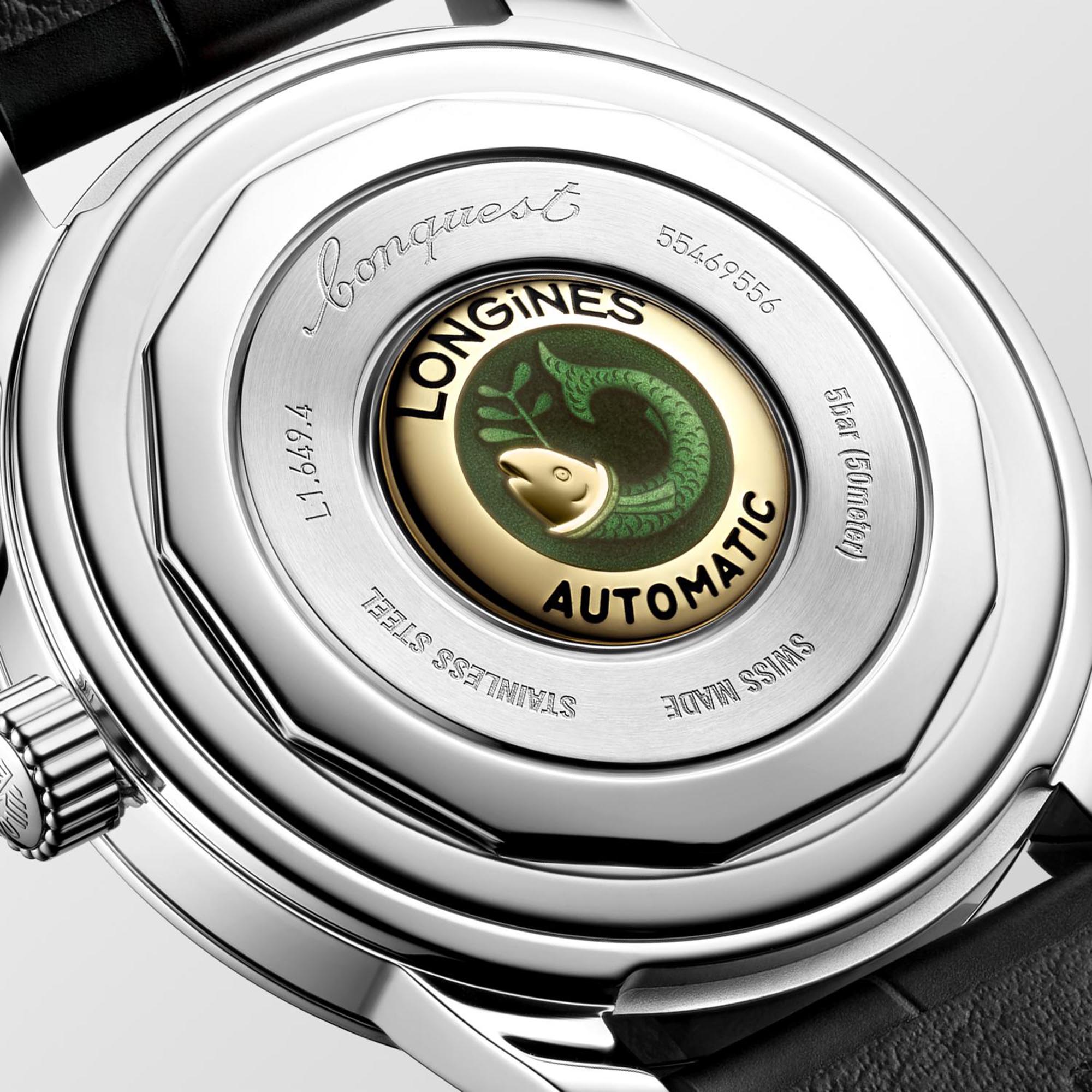 Longines Conquest Heritage Green Dial Watch, 38mm